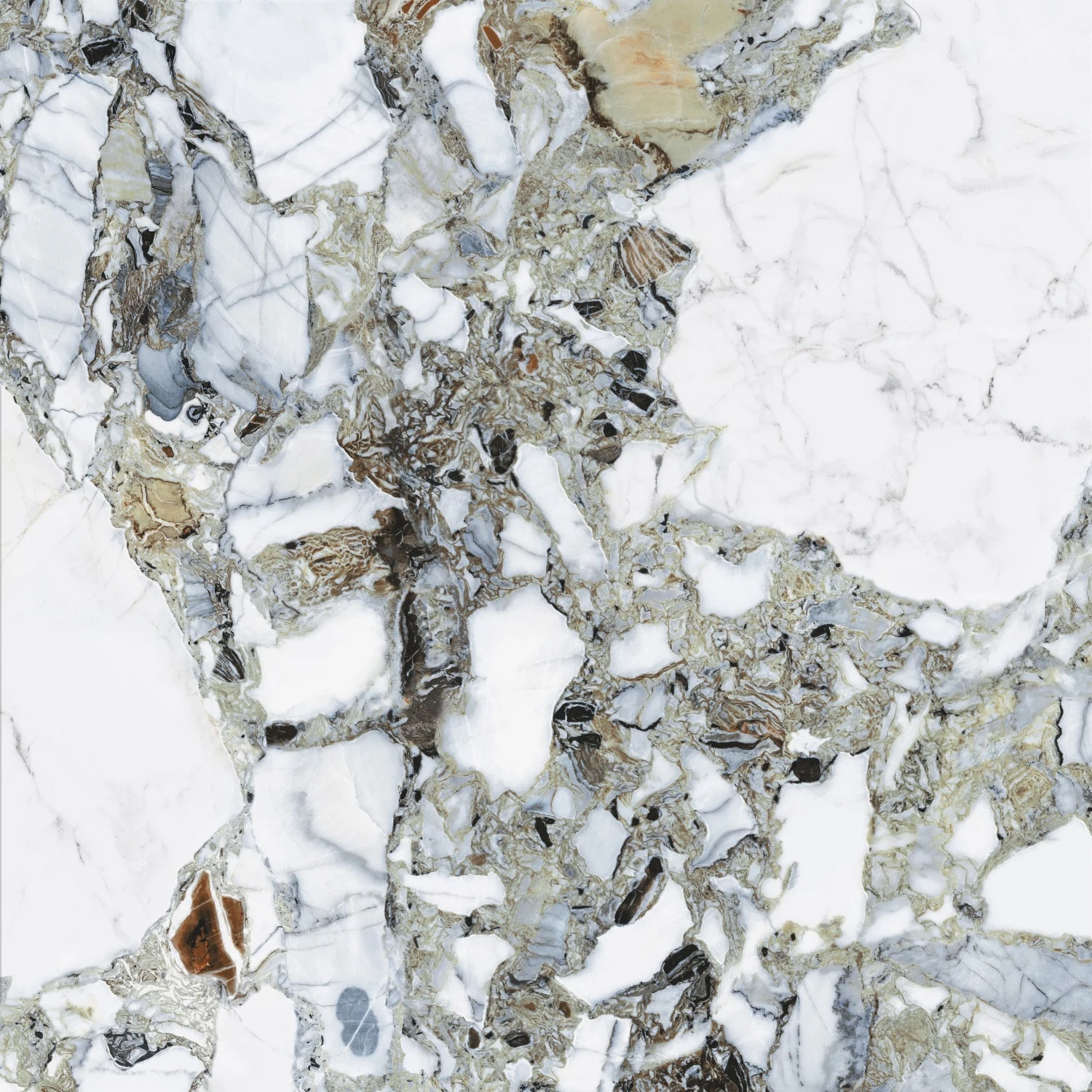 Изображение товара Керамогранит CityMarble амазония мультиколор 60x60 для пола и стен