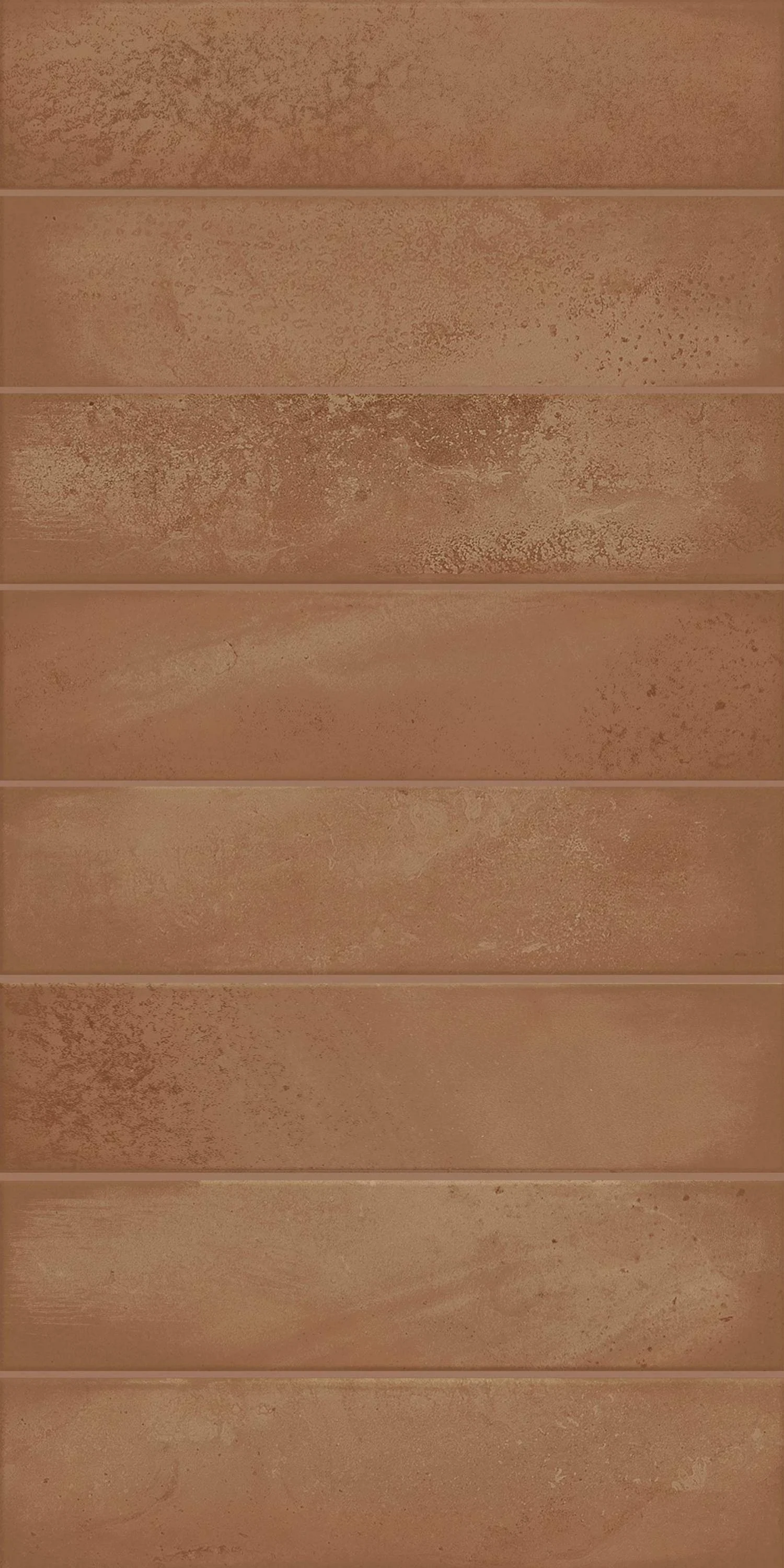 Изображение товара Плитка настенная Azori BRICKS коричневый 63x31,5 см для стен