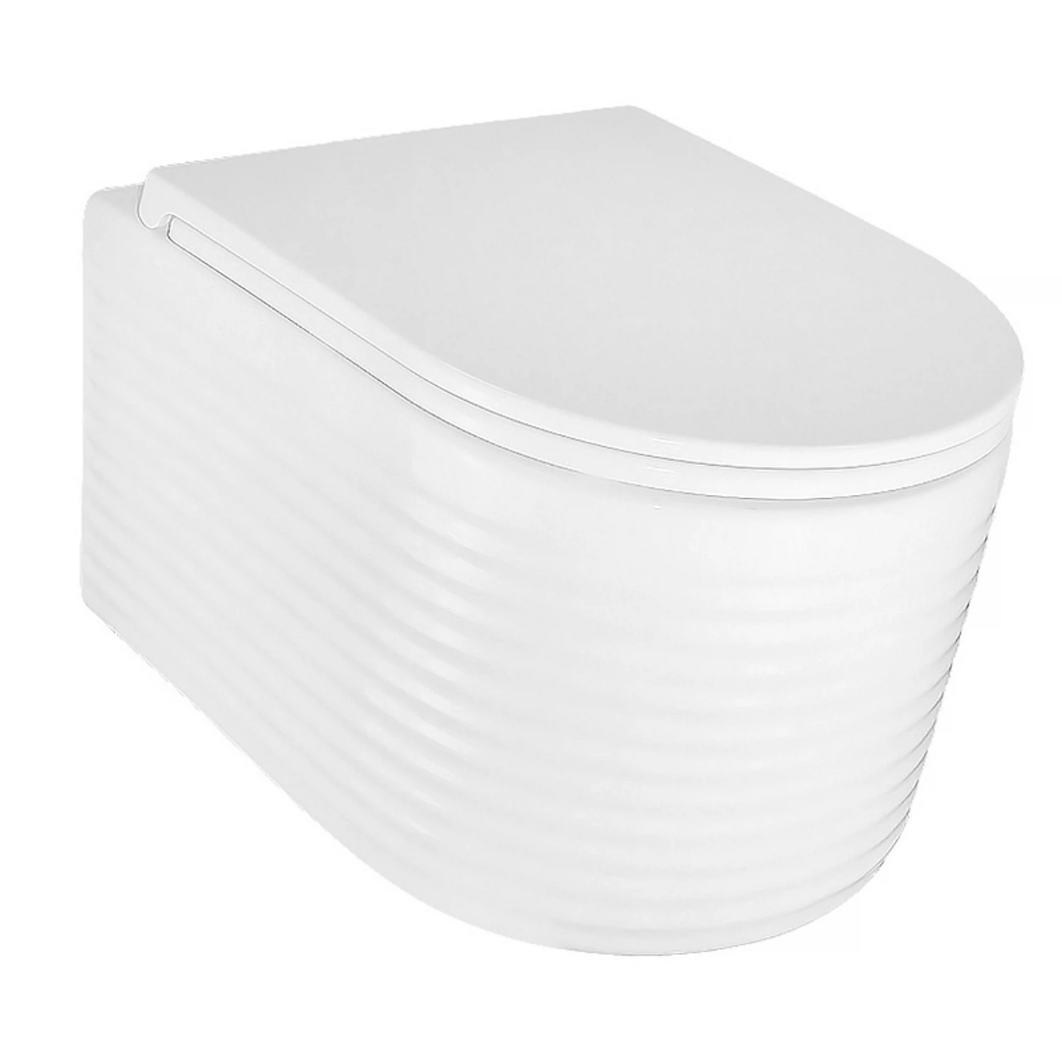 Изображение товара Унитаз подвесной безободковый Azario Luzio AZ-098-UQ с системой Торнадо