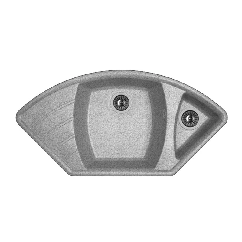 Изображение товара Кухонная мойка Dr. Gans ГАБИ 25.050.E1015.409, базальт, искусственный мрамор