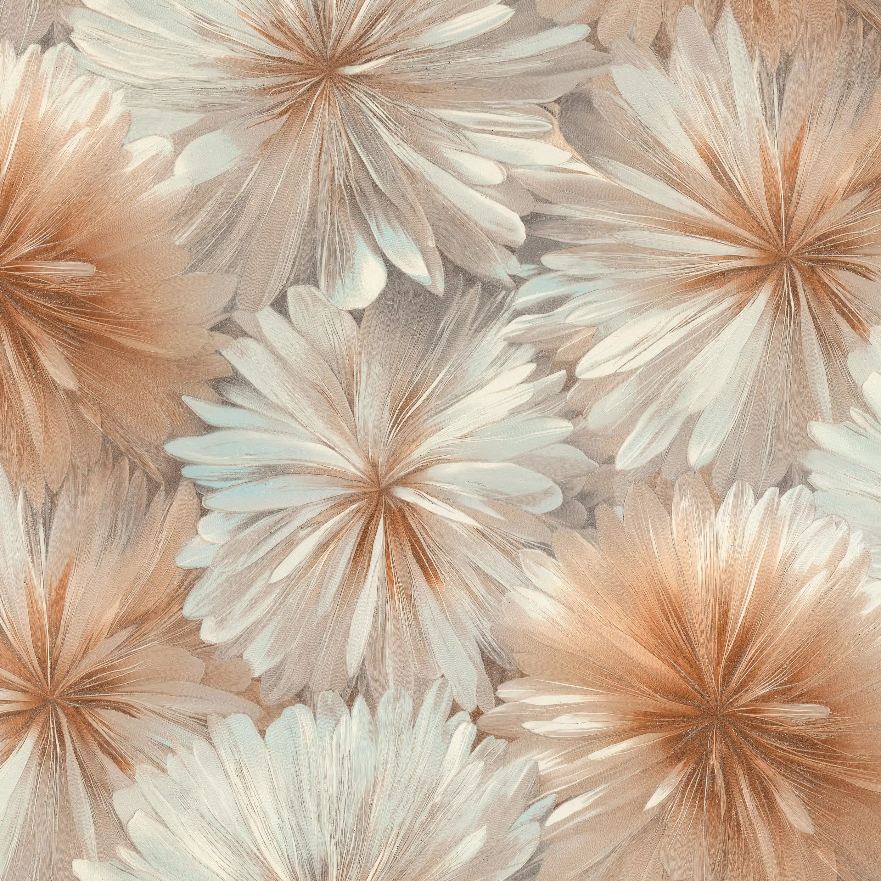 Изображение товара Обои флизелиновые Florance Ornamy голубые 10,05x1,06 м