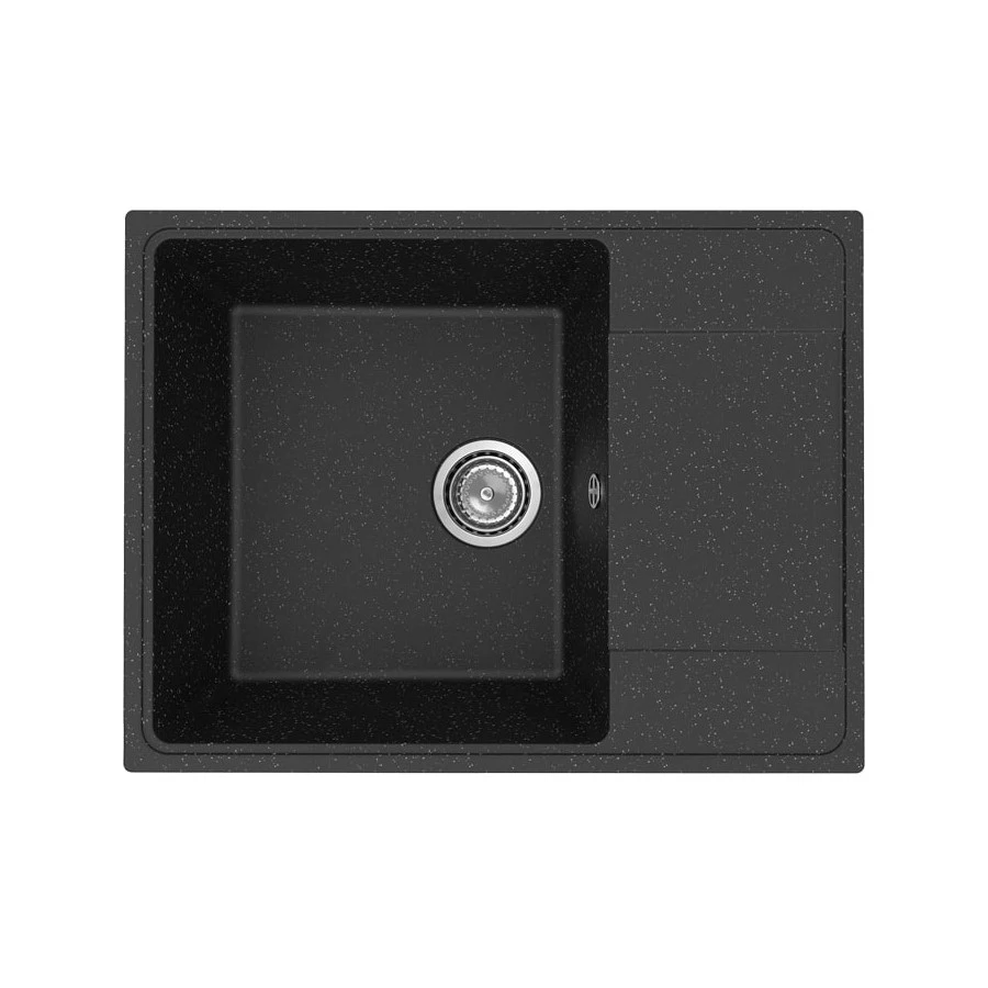 Изображение товара Кухонная мойка Maretti Kitchen KT650-BL, черный, искусственный камень