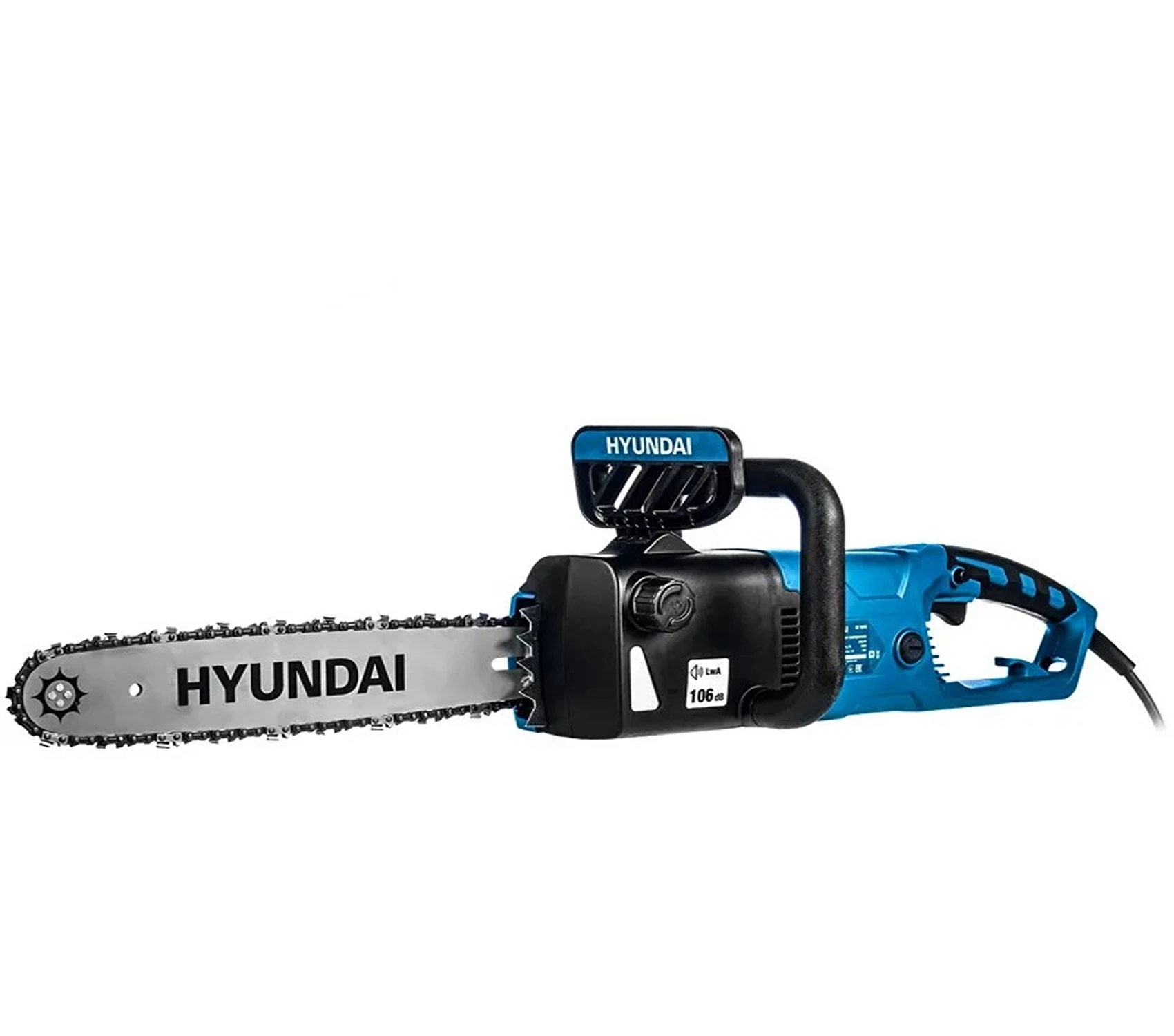 Изображение товара Электропила цепная Hyundai XE 1810 1800 Вт, длина шины 35.5 см
