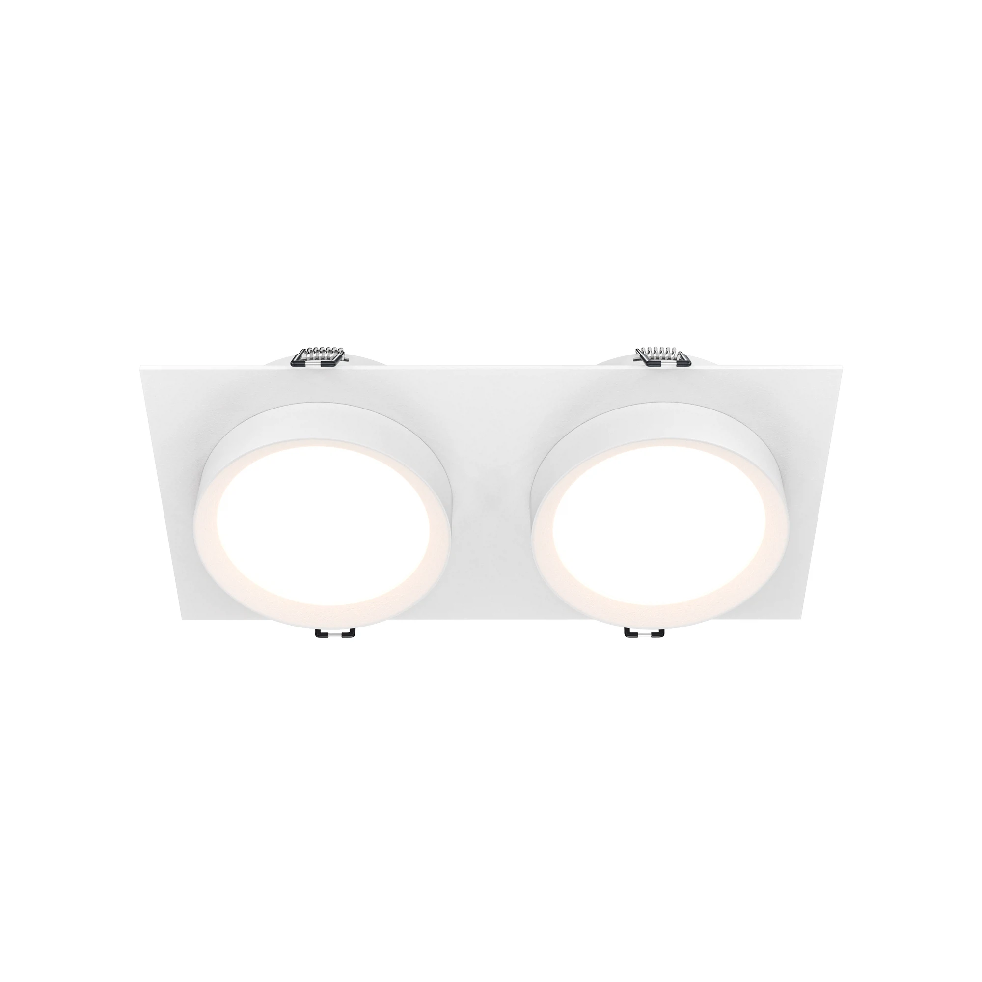 Изображение товара Встраиваемый светильник Maytoni Technical Hoop DL086-02-GX53-SQ-W белый