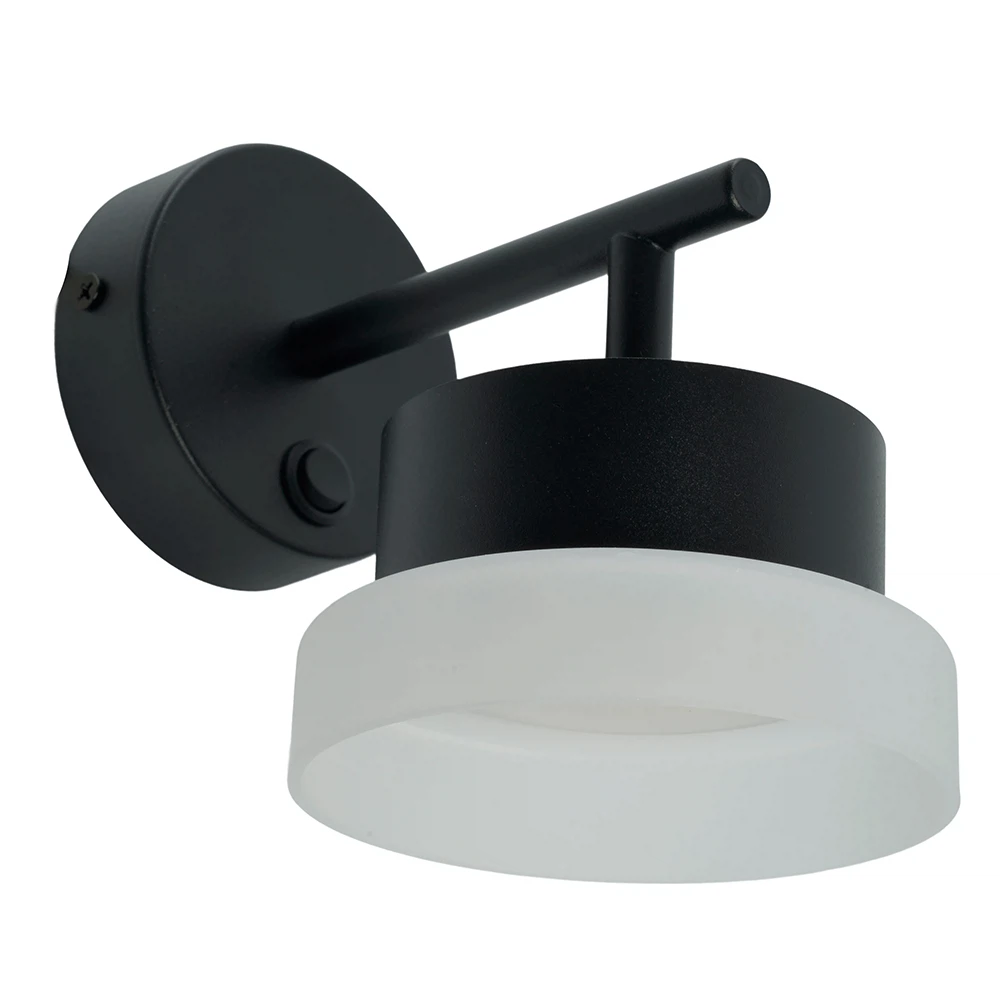 Изображение товара Светильник настенный  Feron HL4600 OPAL 12W, 230V, GX53, черный