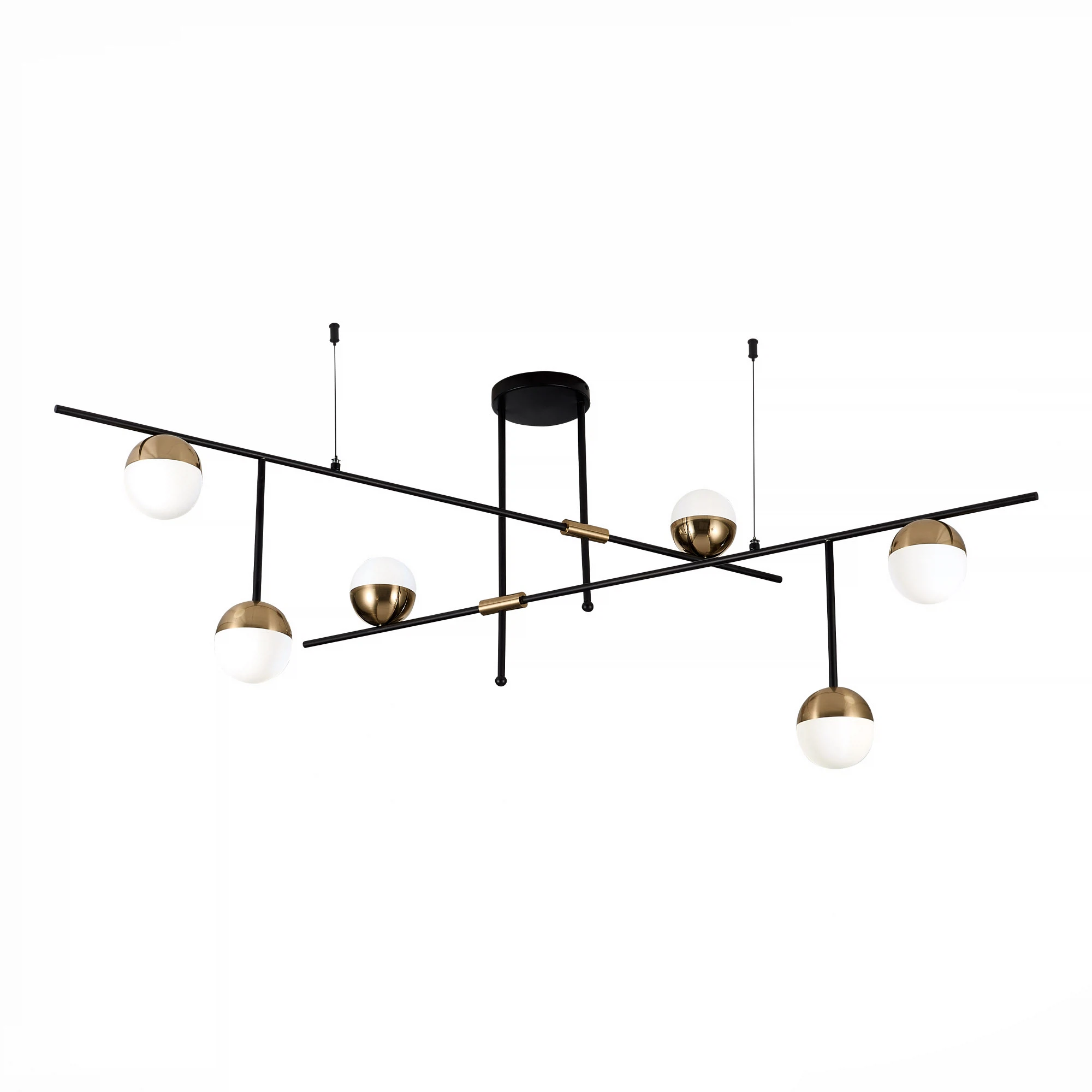 Изображение товара Люстра потолочная ST LUCE 6 ламп -, 5 Вт. IP20 Белый SL1507.422.06