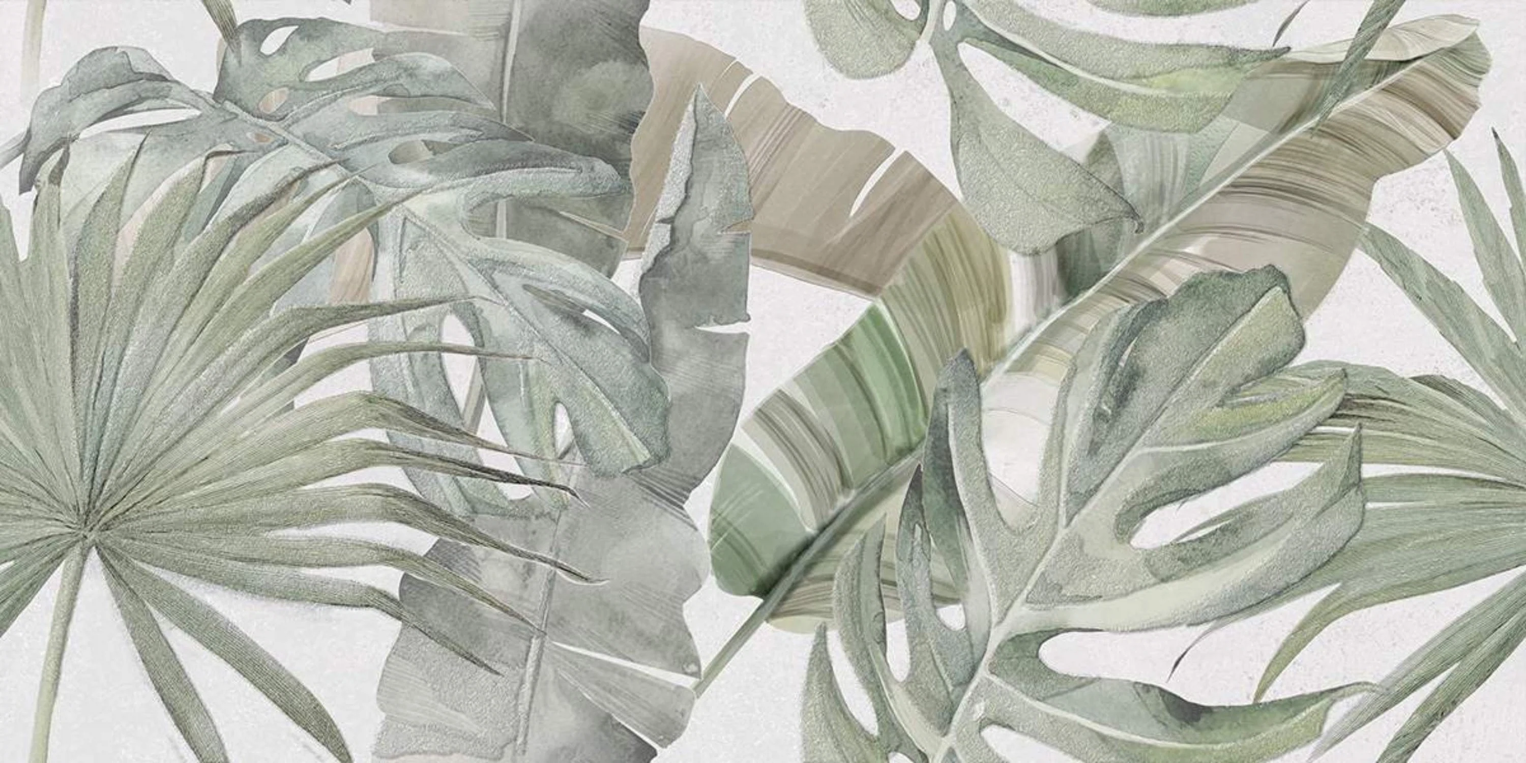 Изображение товара Плитка настенная FORTEZZA FOGLIA 31.5х63 зеленая