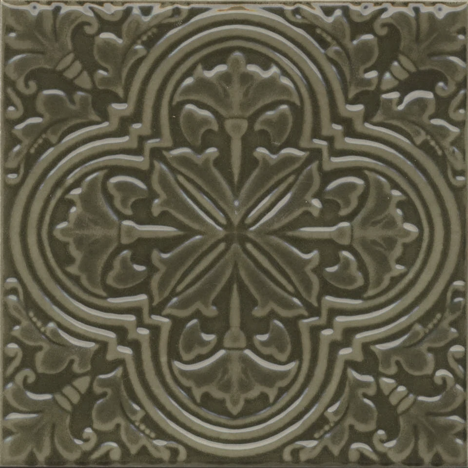 Изображение товара Декор керамический Фес зелёный глянцевый 15x15 Kerama Marazzi