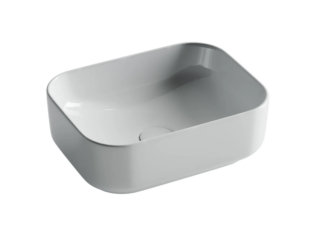 Изображение товара Умывальник накладной прямоугольный Element 400x305x140 мм Ceramica Nova