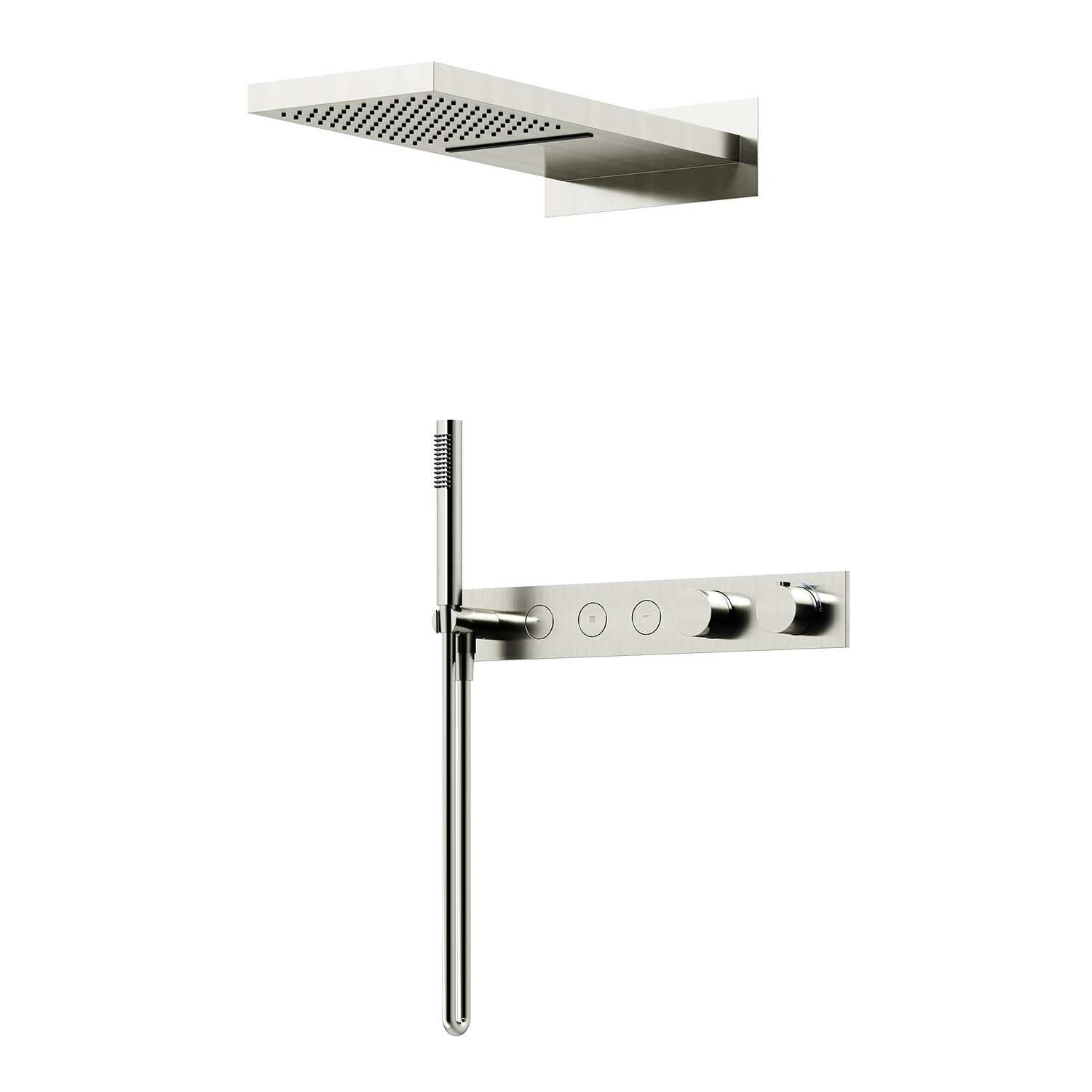 Изображение товара Термостатический смеситель для ванны и душа SANCOS Etna, черный матовый, арт. SC9006MB