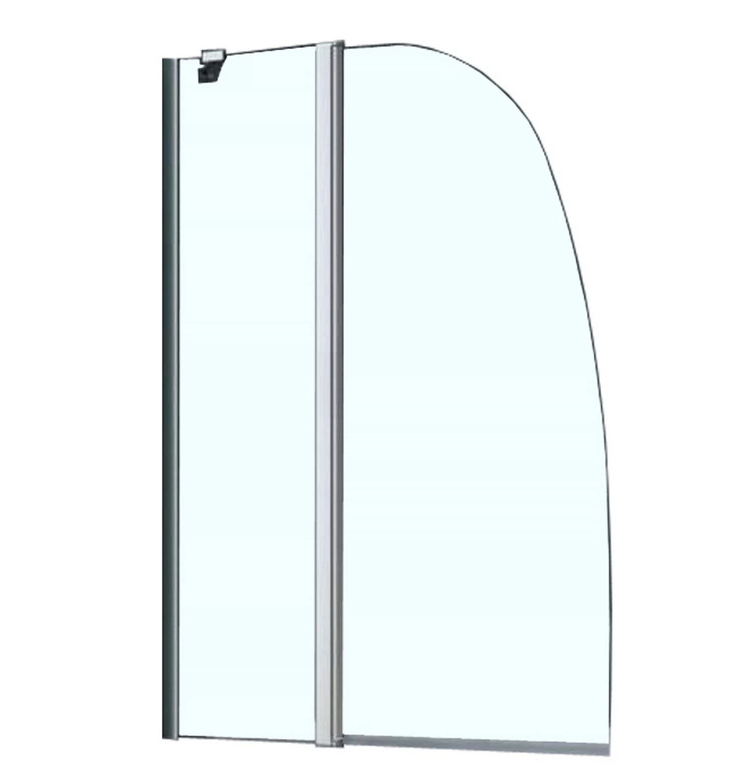 Изображение товара Душевая шторка Azario Boston 140x100, складная, хром, стекло