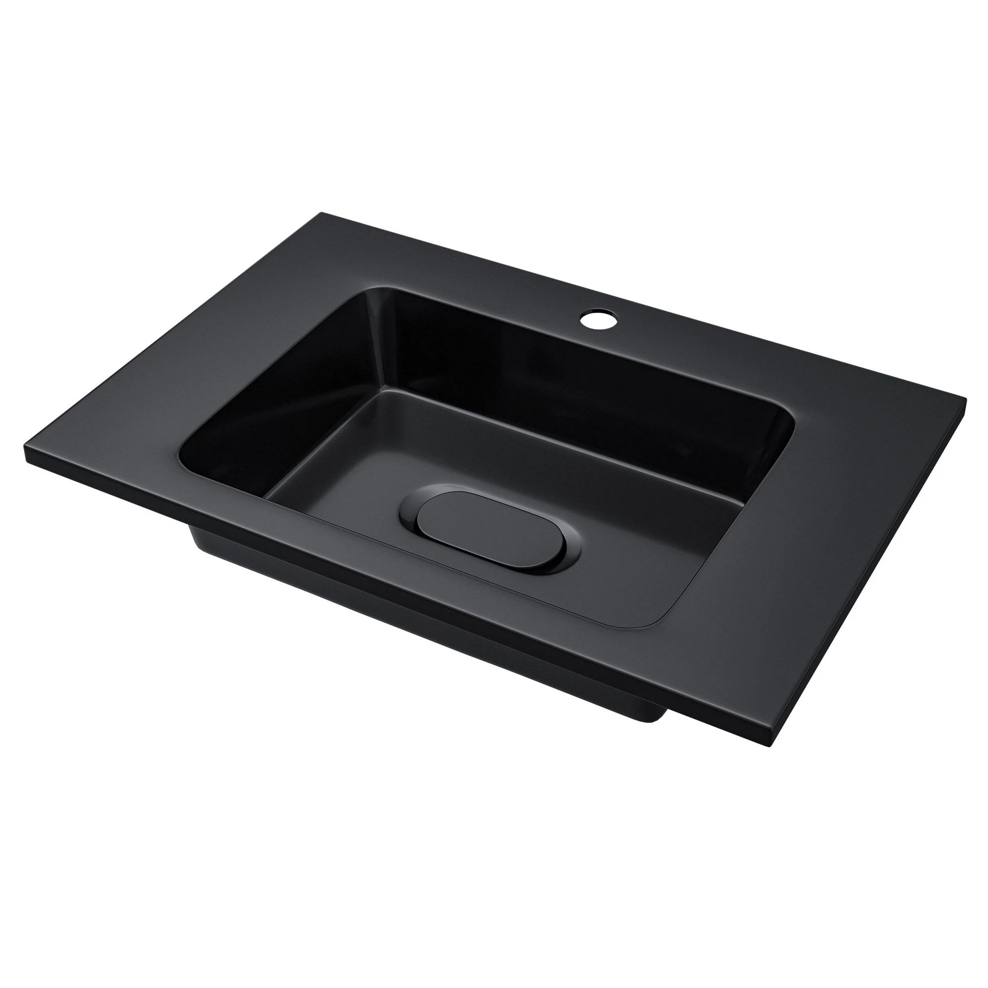 Изображение товара Раковина для ванной Uperwood Modul 62х45 см черная глянцевая с защитным покрытием