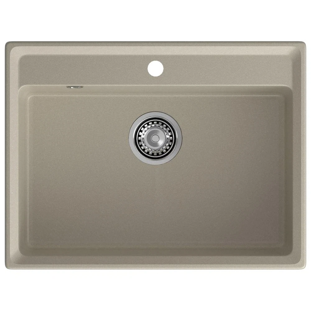 Изображение товара Кухонная мойка GranFest LEVEL 660, топаз, искусственный мрамор