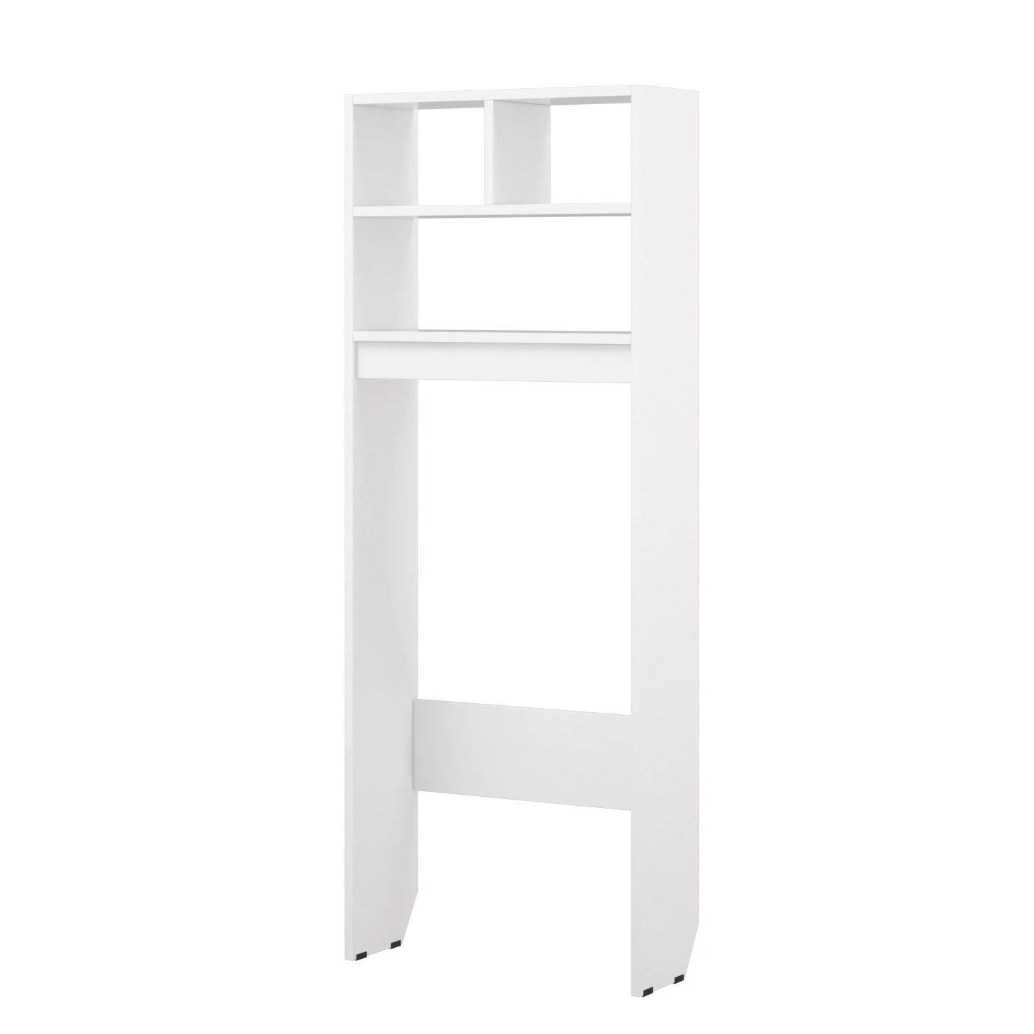 Изображение товара Стойка для ванной комнаты COROZO Лея 55 белая с полками и доводчиками