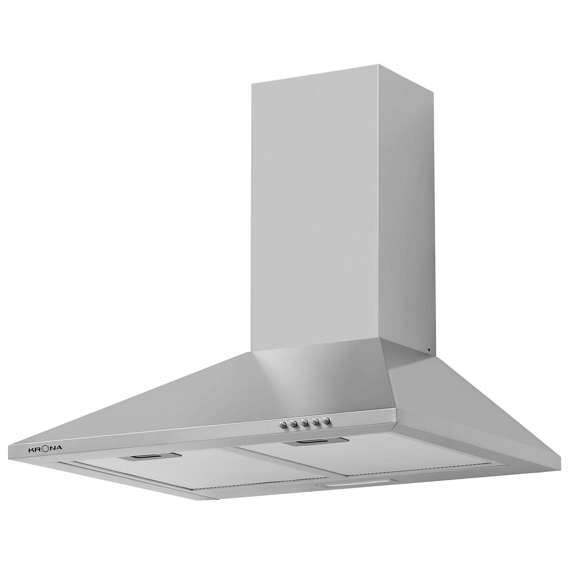 Изображение товара Купольная кухонная вытяжка KRONA CORNELIA 600 inox PB, нержавеющая сталь, 60 см