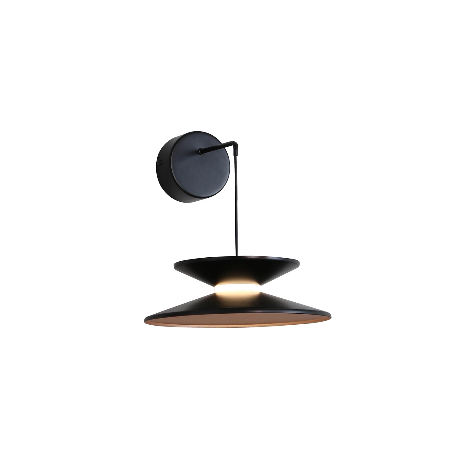 Изображение товара Настенный светильник Favourite 4372-1W с встроенными LED, стиль модерн, черный