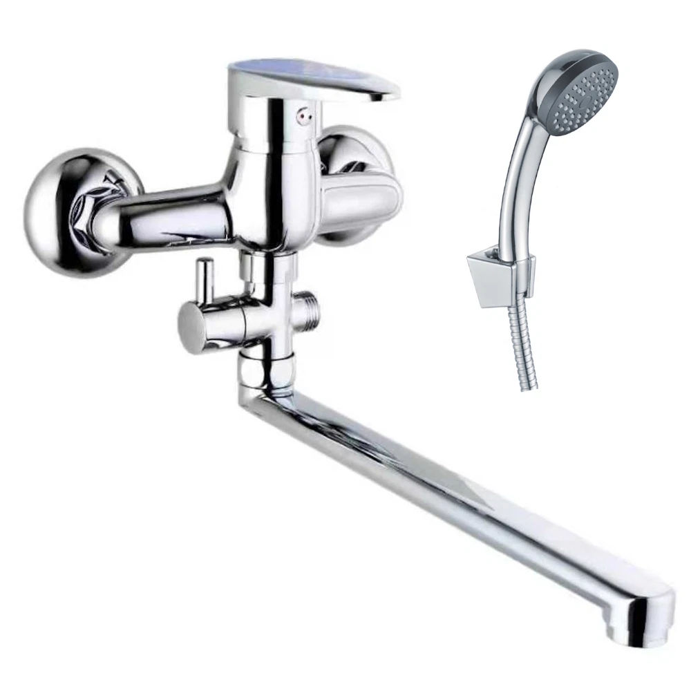 Изображение товара Смеситель для ванны FASHUN A2150BLUE, хром/синий