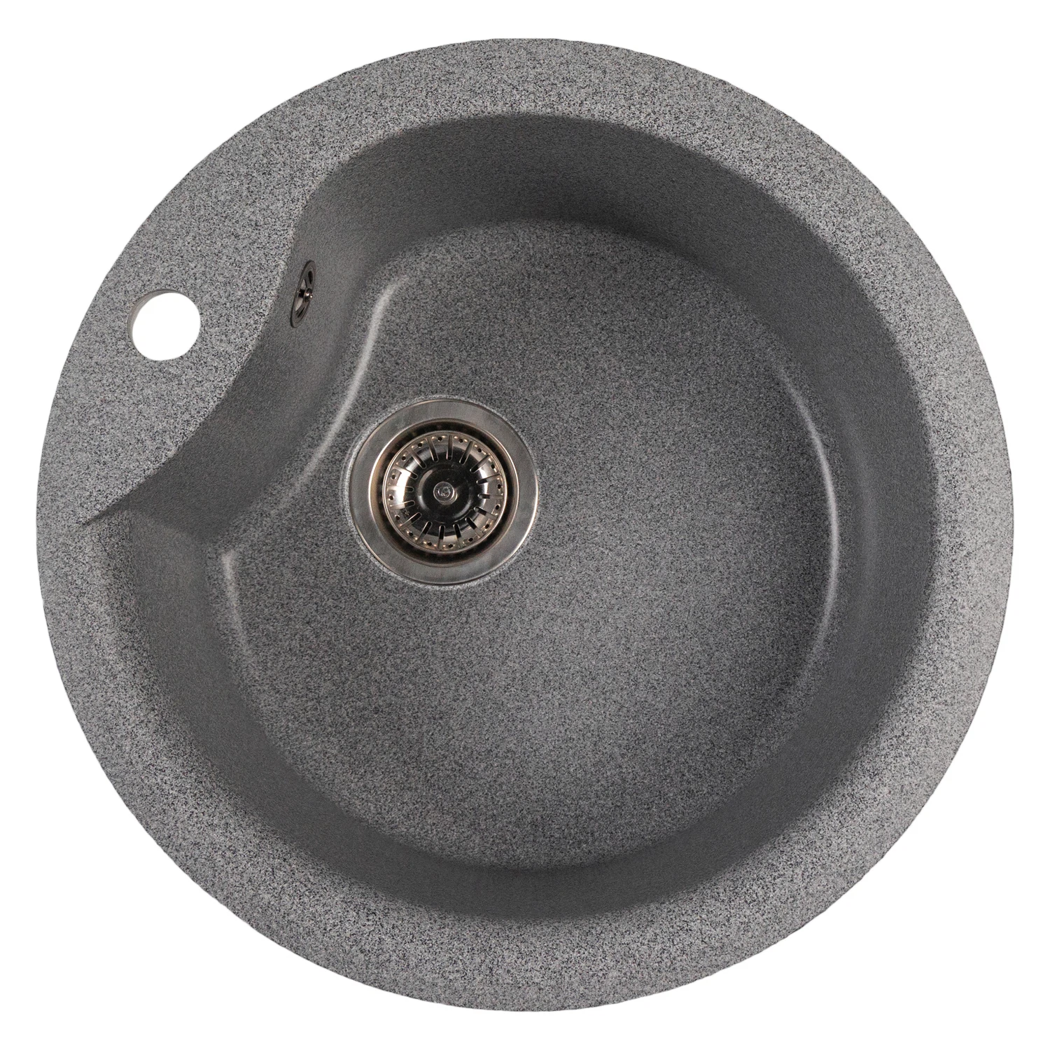 Изображение товара Мойкa ML-GMS101 СТАНДАРТ круглая, темно-серый (309), 480 мм (глуб. чаши 190)