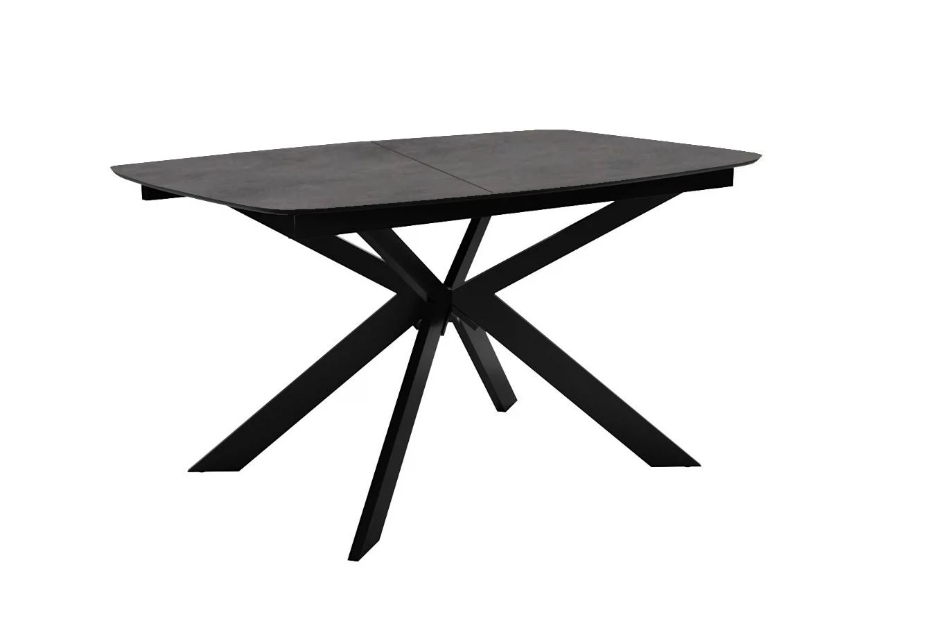 Изображение товара Обеденный стол DikLine BK140 с керамоигранитной поверхностью и металлическим каркасом