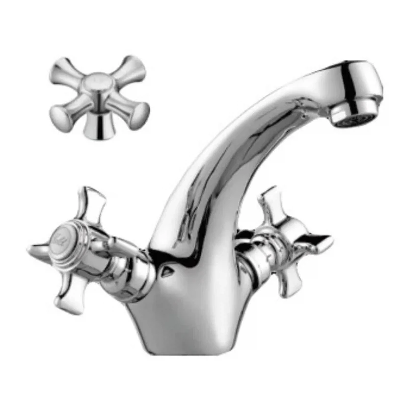 Изображение товара Смеситель для умывальника D-Lin D110825 хромированный с коротким изливом