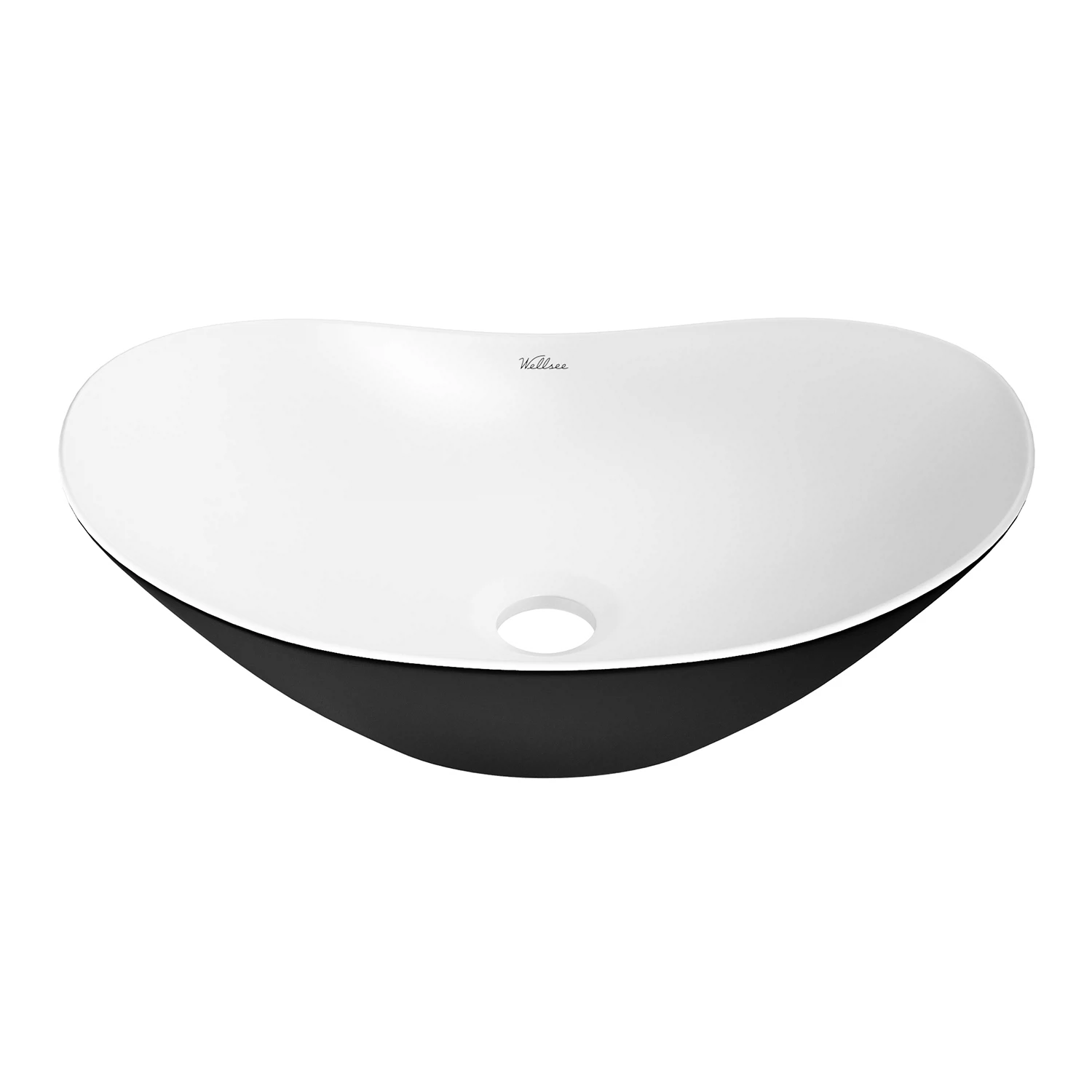 Изображение товара Накладная раковина Wellsee Carefree Dove 44x29 см из RefCeram Польша