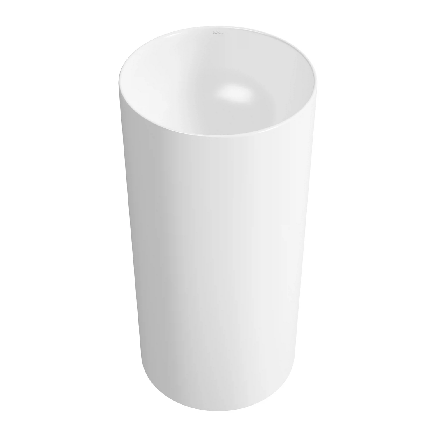 Изображение товара Напольная раковина для ванной Wellsee Callipy Art белая 83902400