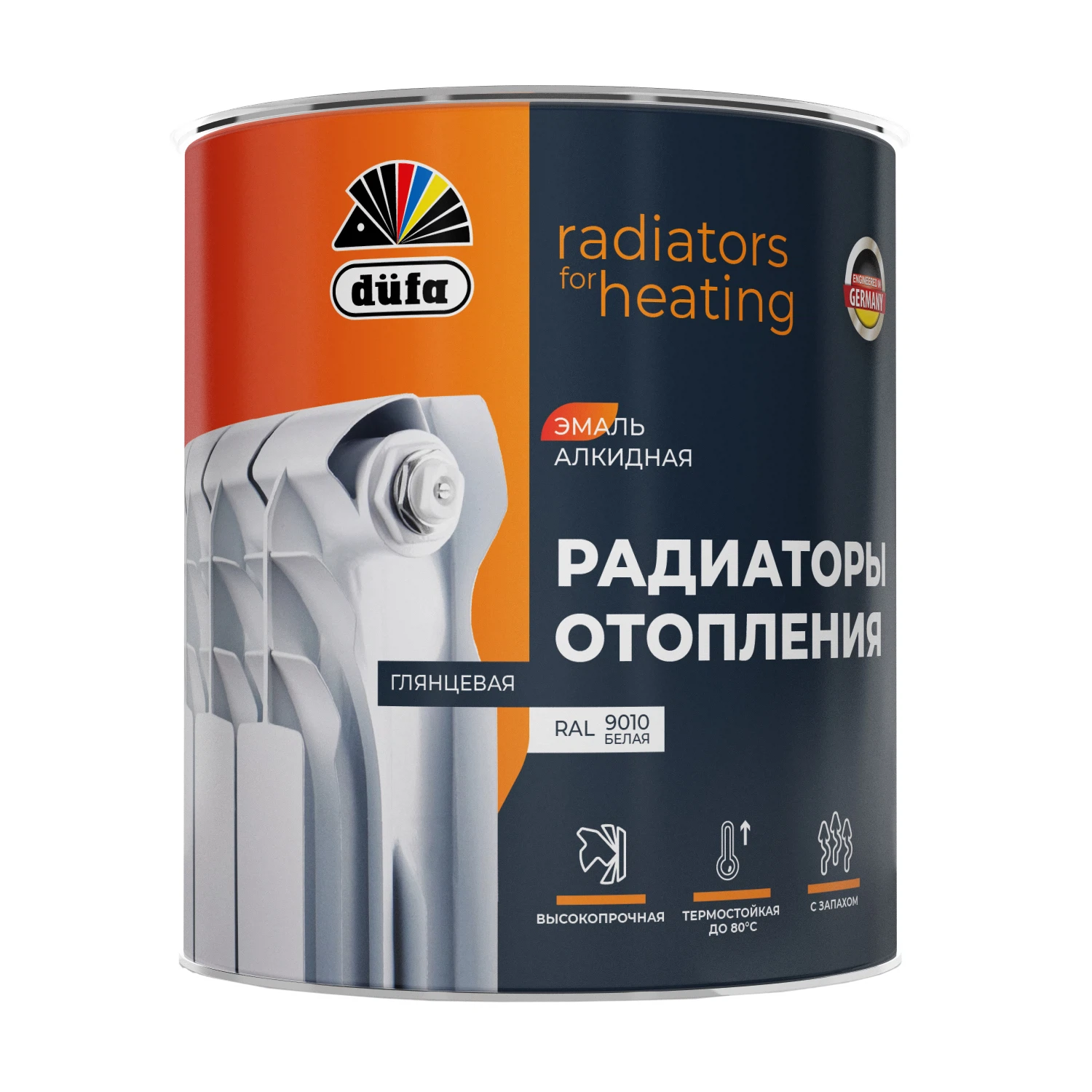 Изображение товара "Dufa" РАДИАТОРЫ ОТОПЛЕНИЯ эмаль алкидная база1   0,75л
