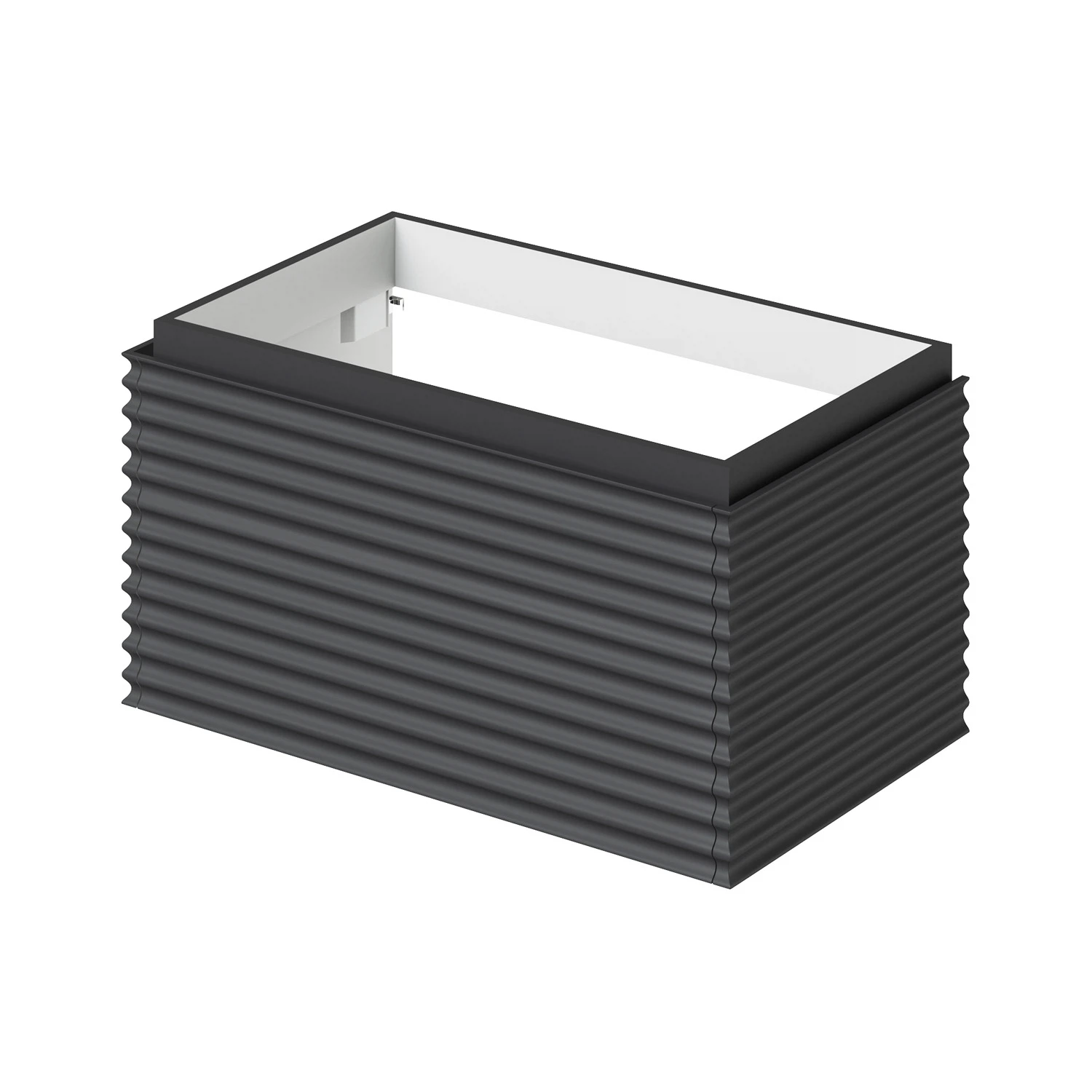 Изображение товара Тумба под раковину подвесная Итана Eva 80 798х472х320 Эмаль Графит