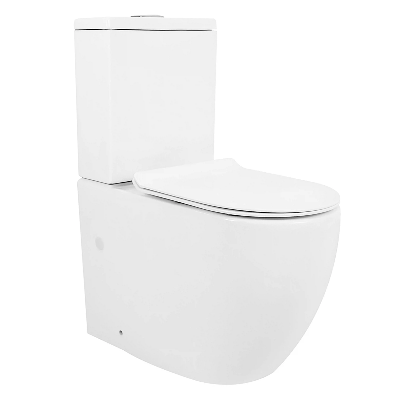 Изображение товара Унитаз-компакт Azario CORSA 630x380x830  безободковый с сиденьем микролифт (AZ-2062S)