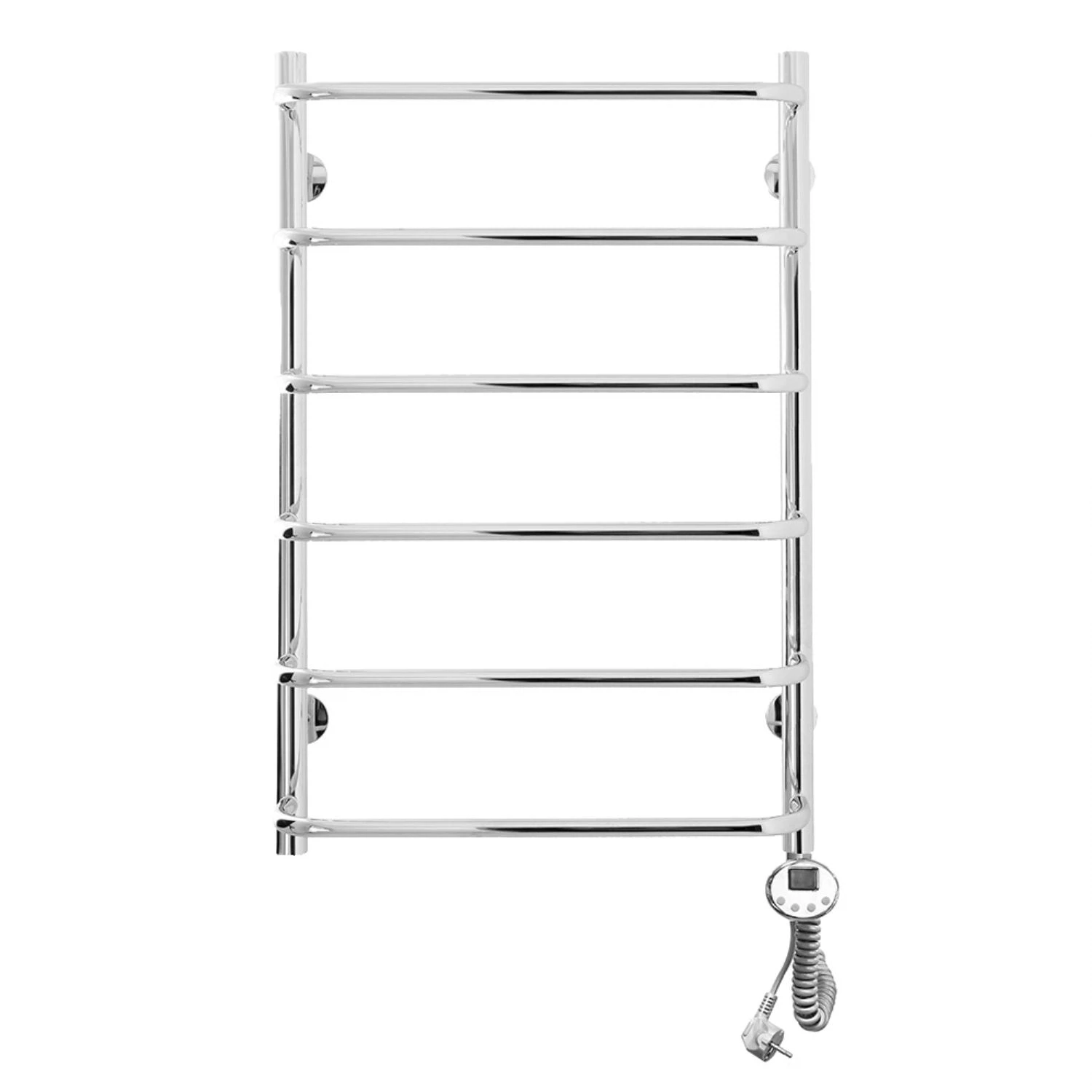 Изображение товара Электрический полотенцесушитель Стефано П6 500x800, нержавеющая сталь, хром