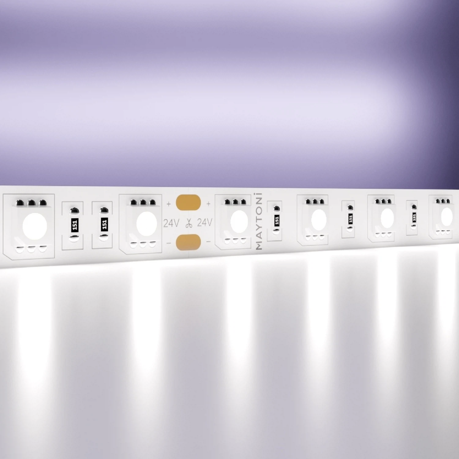 Изображение товара Светодиодная лента Maytoni Led Strip 24В 5050 14,4Вт/м IP20 5м