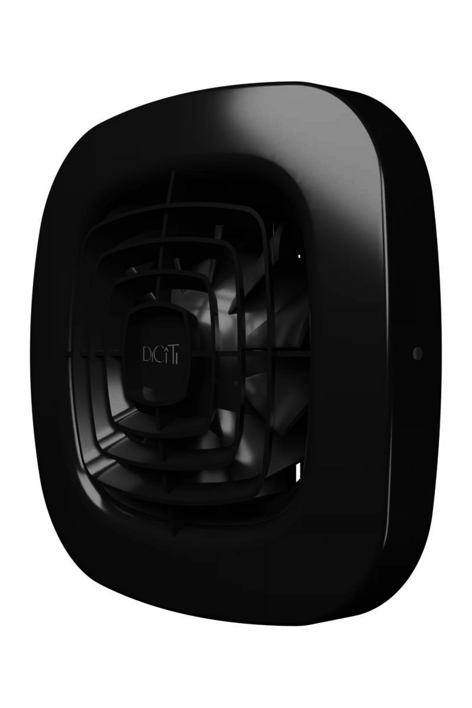 Изображение товара Вентилятор накладной AIR D100 обр.клапан Dark gray metal DICITI