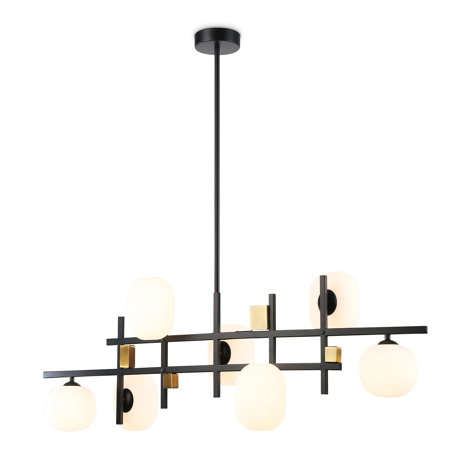 Изображение товара Люстра на штанге AMBRELLA LIGHT 7 ламп, 28Вт, IP20 Черный LH51017