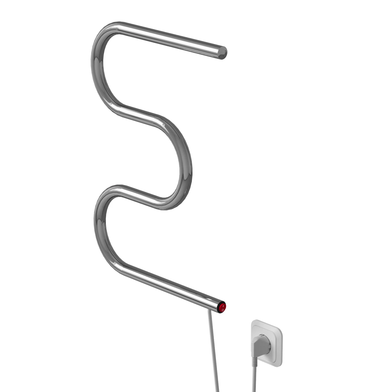 Изображение товара Электрический полотенцесушитель Mixline SIMPLE M 50x40, нержавейка, автоматическое отключение, 123