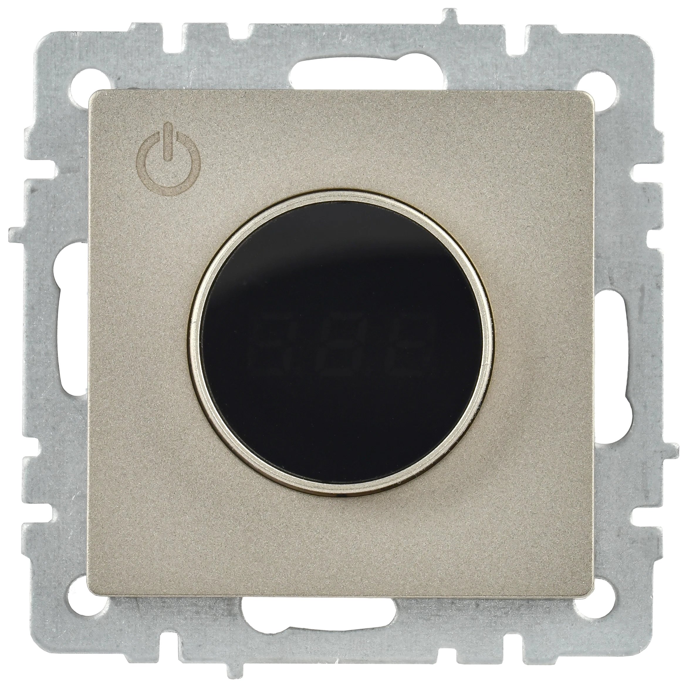 Изображение товара Термостат электронный с инд. IEK BRITE BASE Шампань ТС10-1-БрШ (терморегулятор).