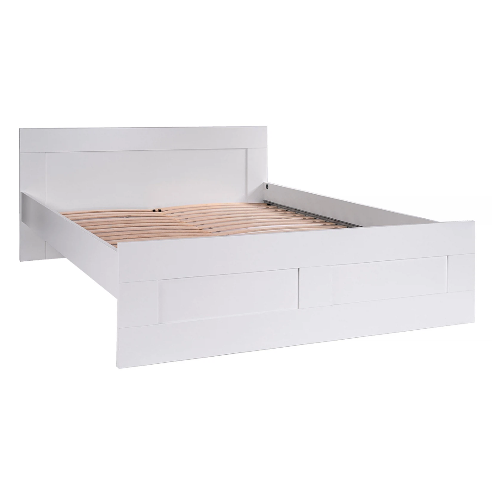 Изображение товара Кровать СИРИУС двойная 160x200 белый: просторная и стильная кровать для комфортного сна