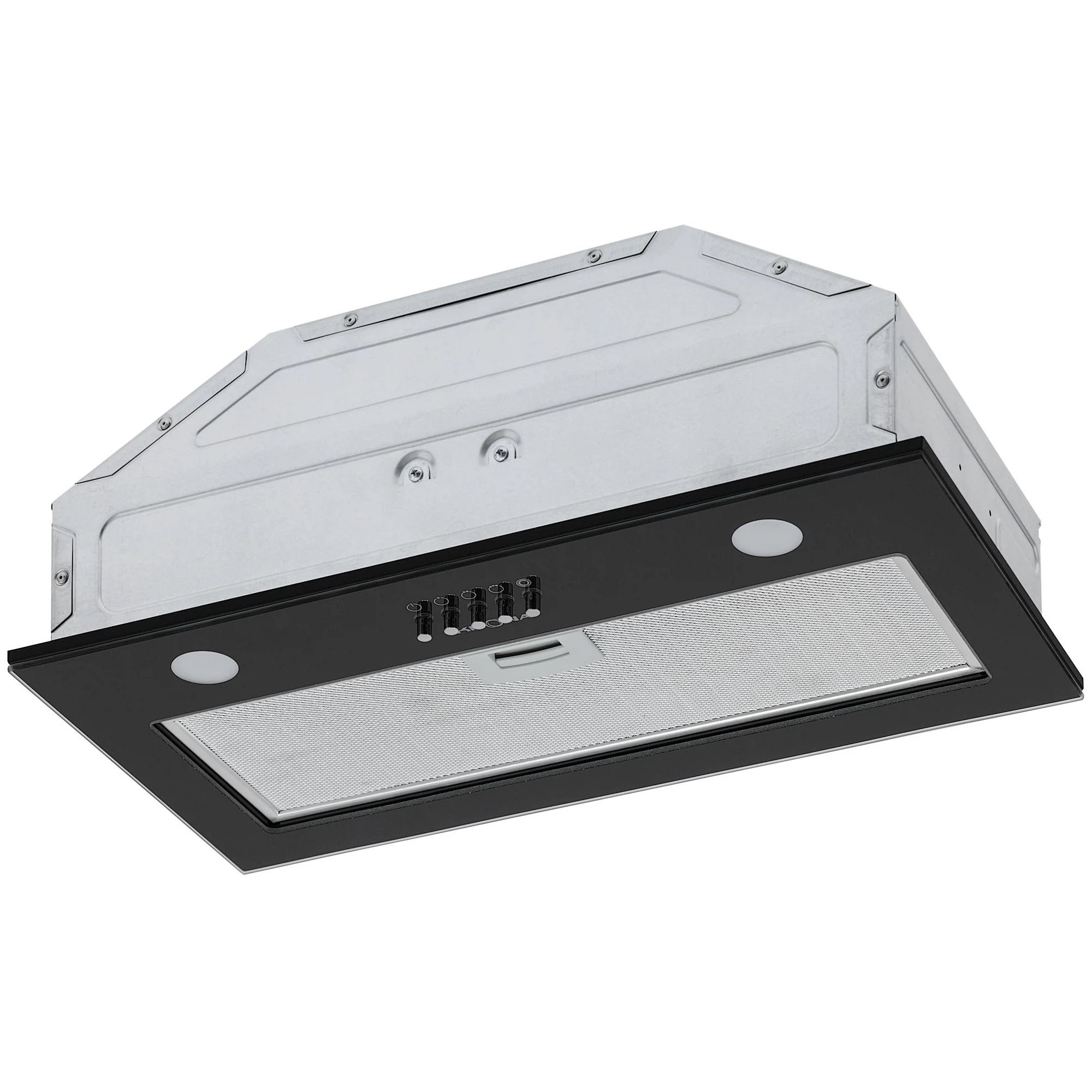 Изображение товара Вытяжка кухонная встроенная KATE 600 GLASS BLACK PB K с LED подсветкой