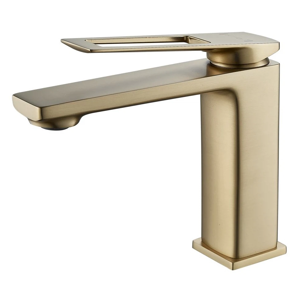 Изображение товара Savol S-009001C — смеситель для раковины бронза, рычажный, матовое покрытие