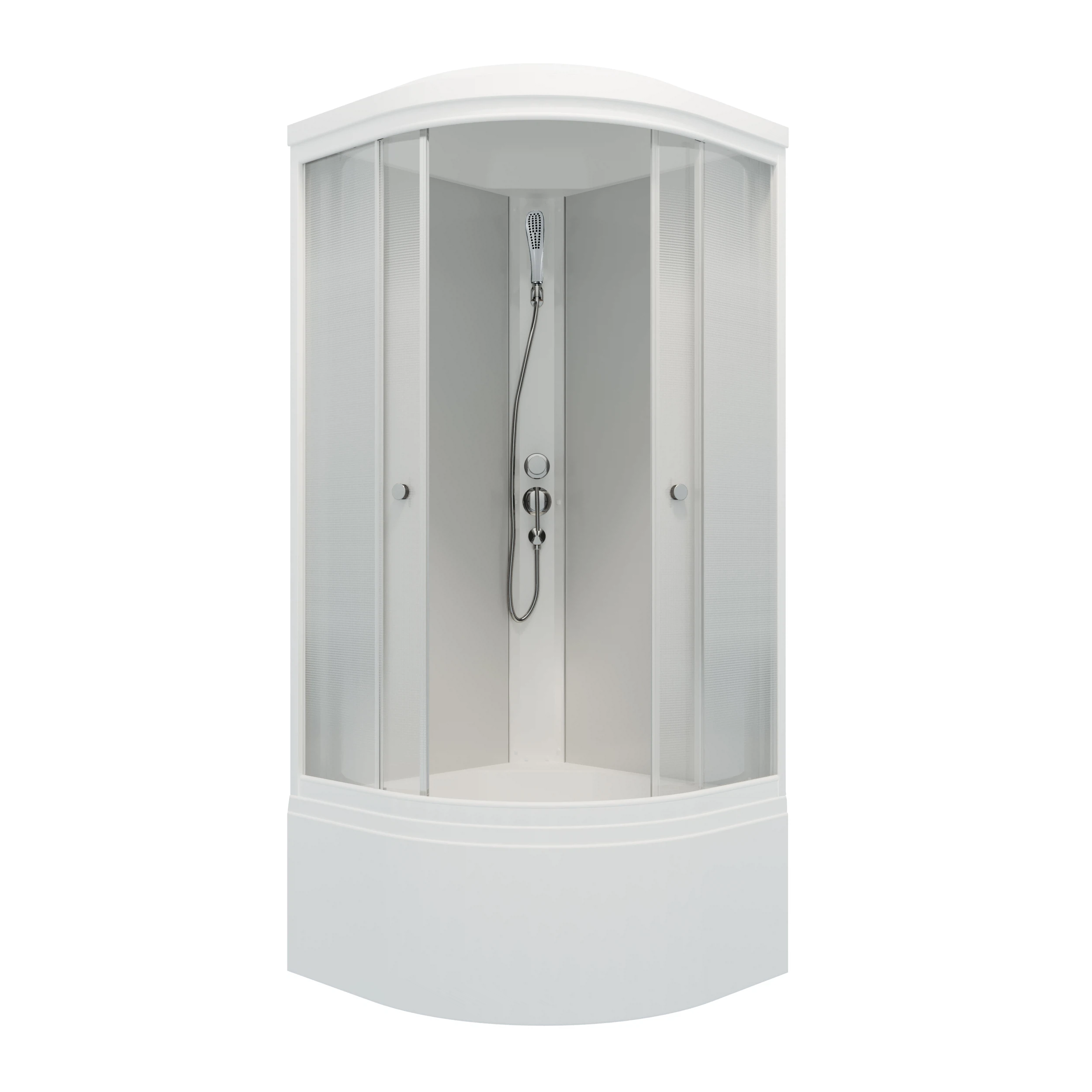 Изображение товара Душевая кабина Triton Лайт 90x90 с высокой основой и раздвижными дверями