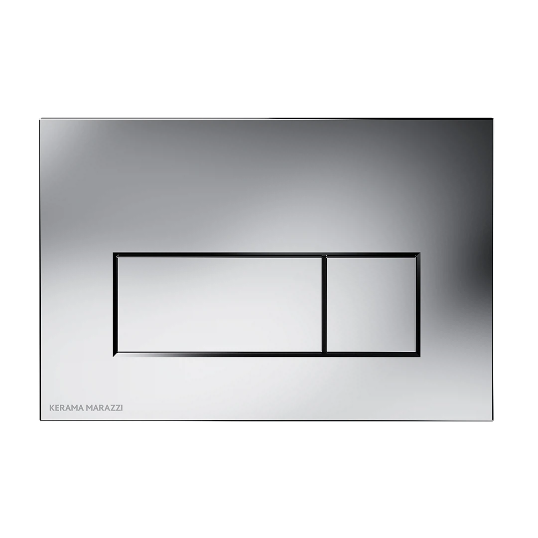 Изображение товара Кнопка управления для скрытых систем инсталляции Kerama Marazzi хром глянец