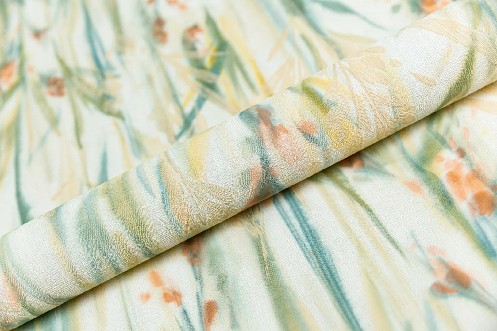 Изображение товара Обои виниловые Kerama Marazzi Отражение многоцветные 10,05м*1,06м