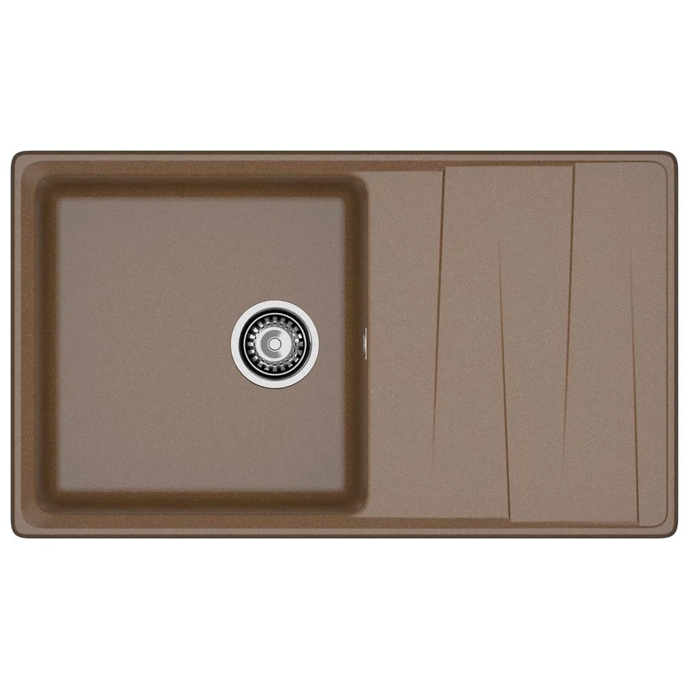 Изображение товара Кухонная мойка GranFest LEVEL 860L, терракот, искусственный мрамор