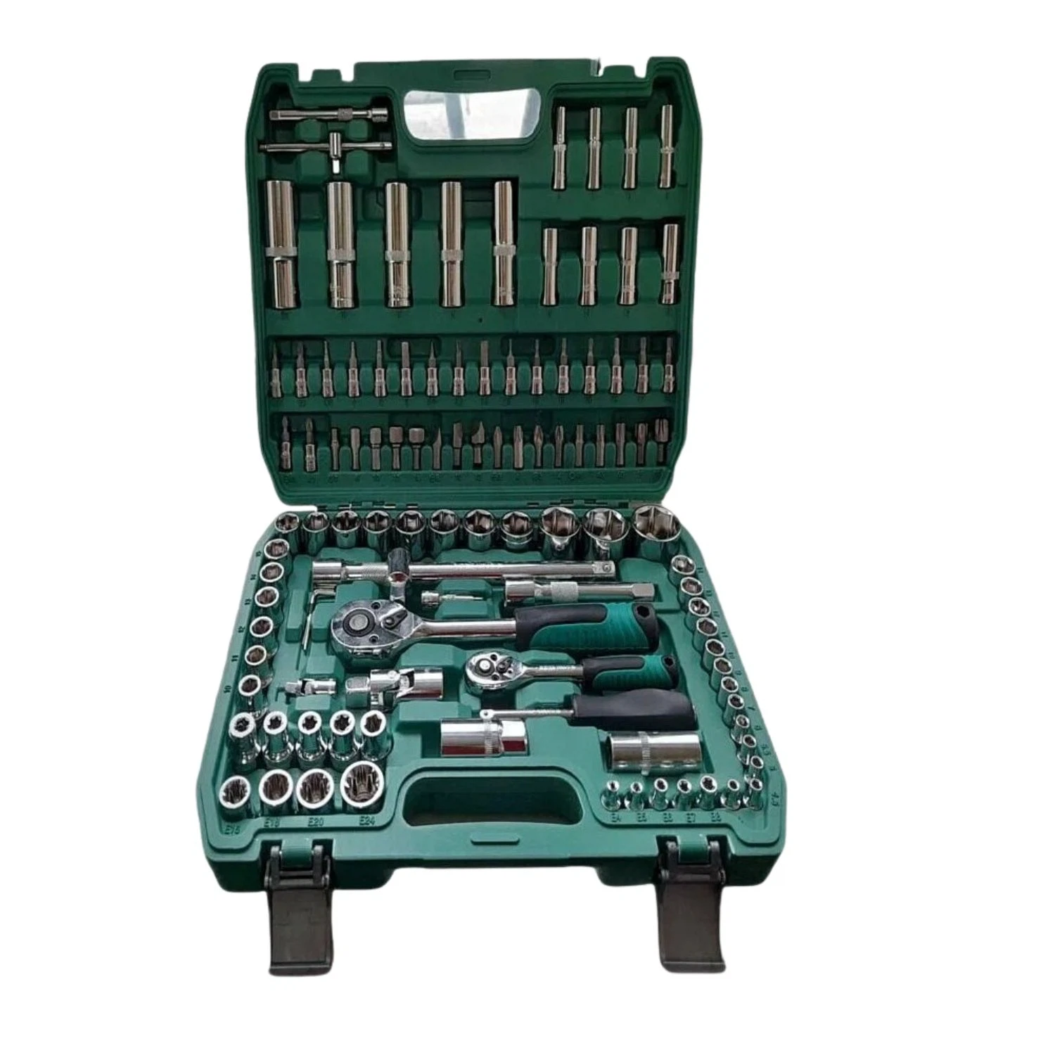 Изображение товара Набор инструмента EDON MTB-108 1/2 дюйма и 1/4 дюйма (108 предметов)