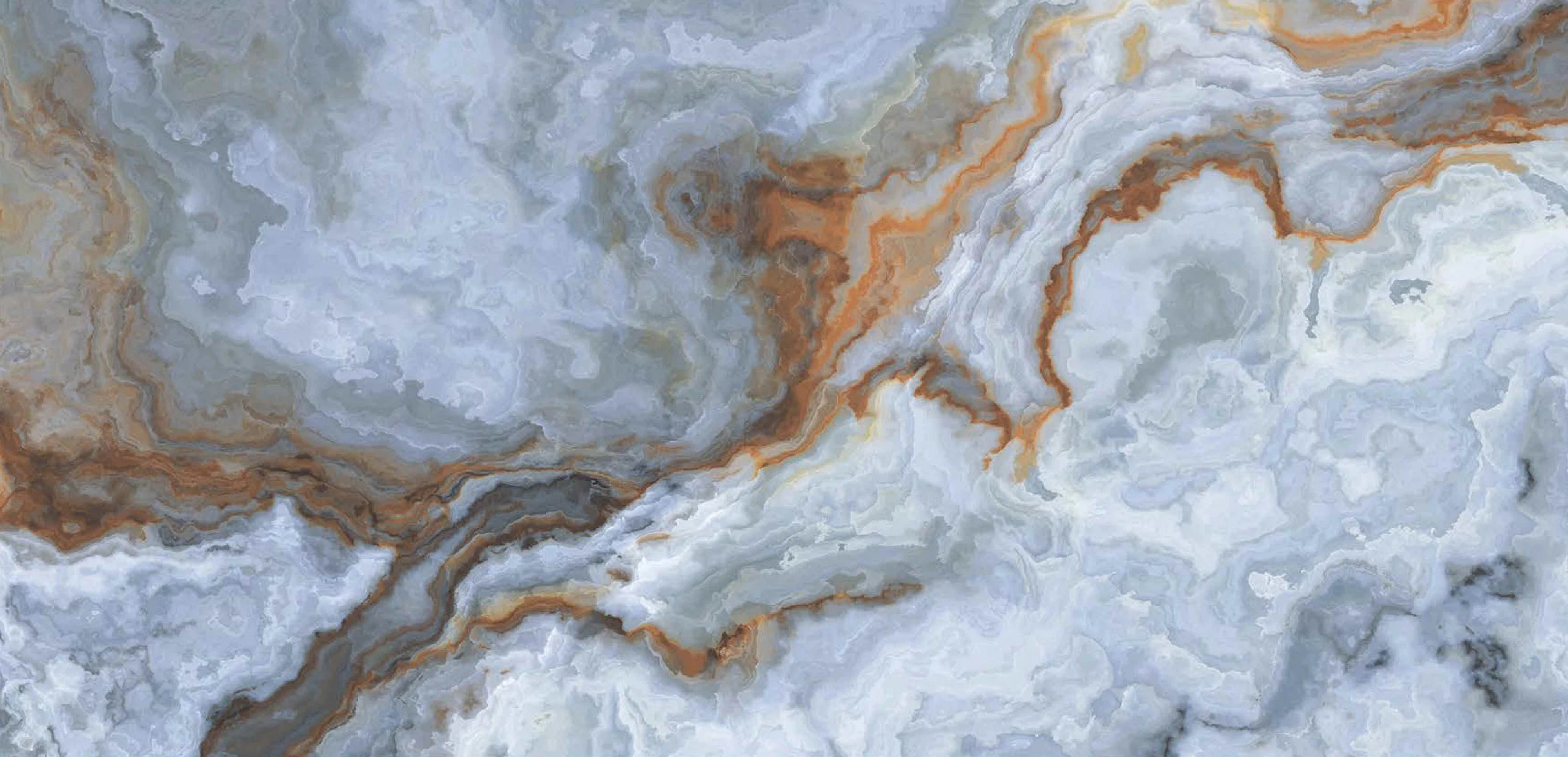 Изображение товара Керамогранит Belleza  HARLOW BLUE (GOLDEN GLOSSY CARVING) 60*120