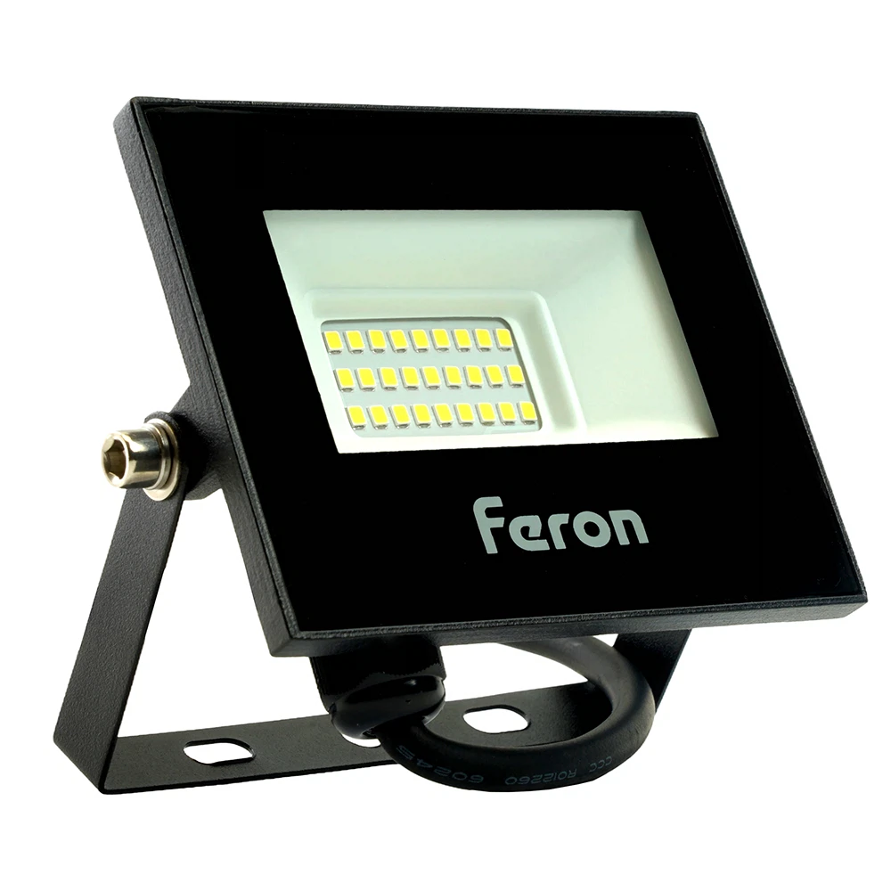 Изображение товара Светодиодный прожектор Feron LL-970 20W IP65 яркое освещение уличного типа Изображение товара Светодиодный прожектор Feron LL-970 20W IP65 яркое освещение уличного типа