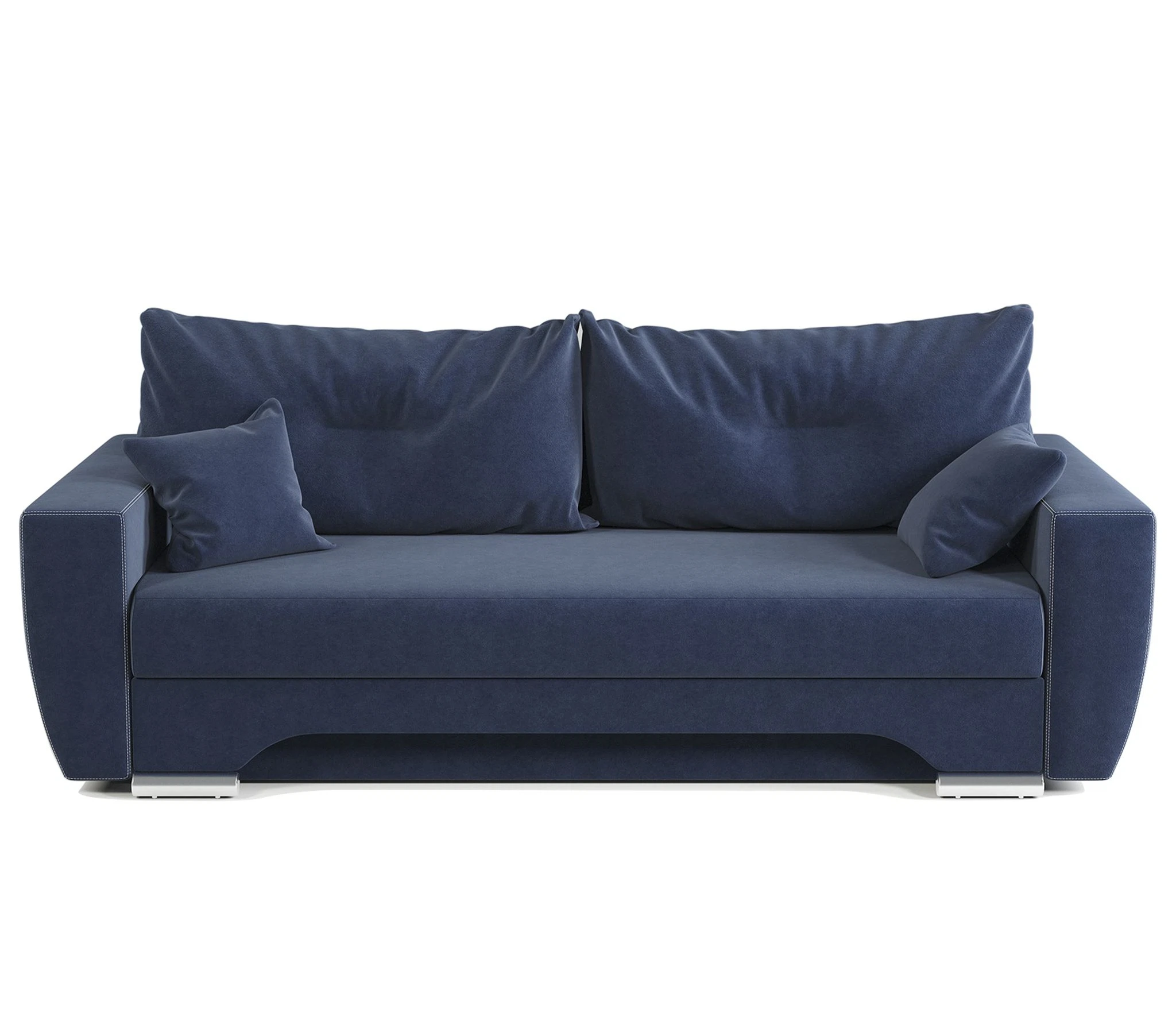 Изображение товара Диван-кровать ЕвроШаг велюр Ультра миднайт