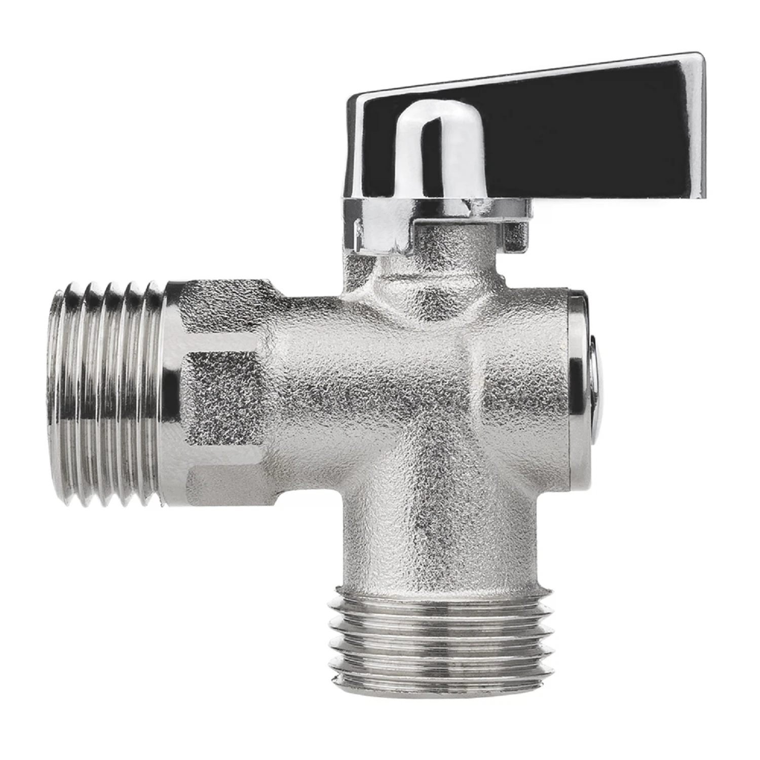 Изображение товара Кран шаровой угловой для бытовой техники 1/2 НН латунь MasterProf