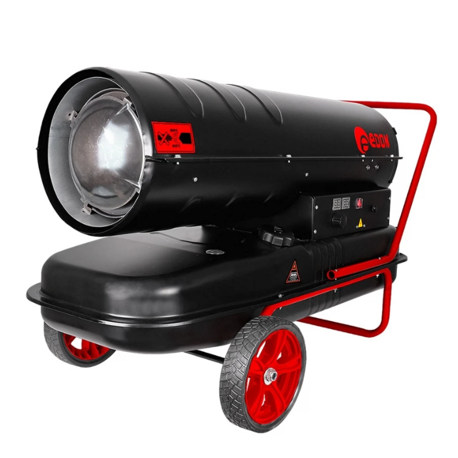 Изображение товара Пушка тепловая дизельная Edon GAH-50000 (50кВт, 1100куб.м, 56л, колеса)
