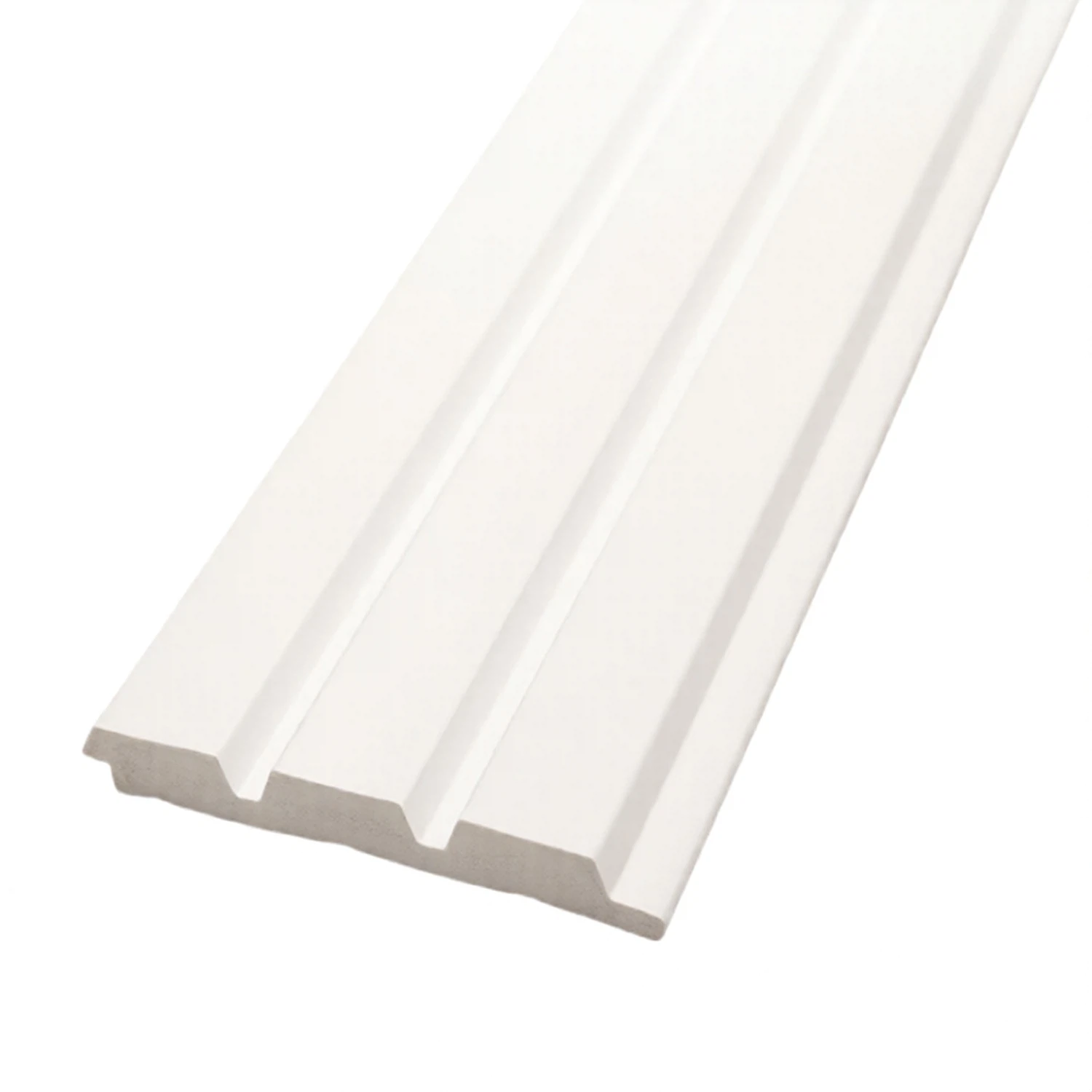 Изображение товара Стеновая панель Волшебная Палочка 101. 2700*120*12 мм Белая под покраску