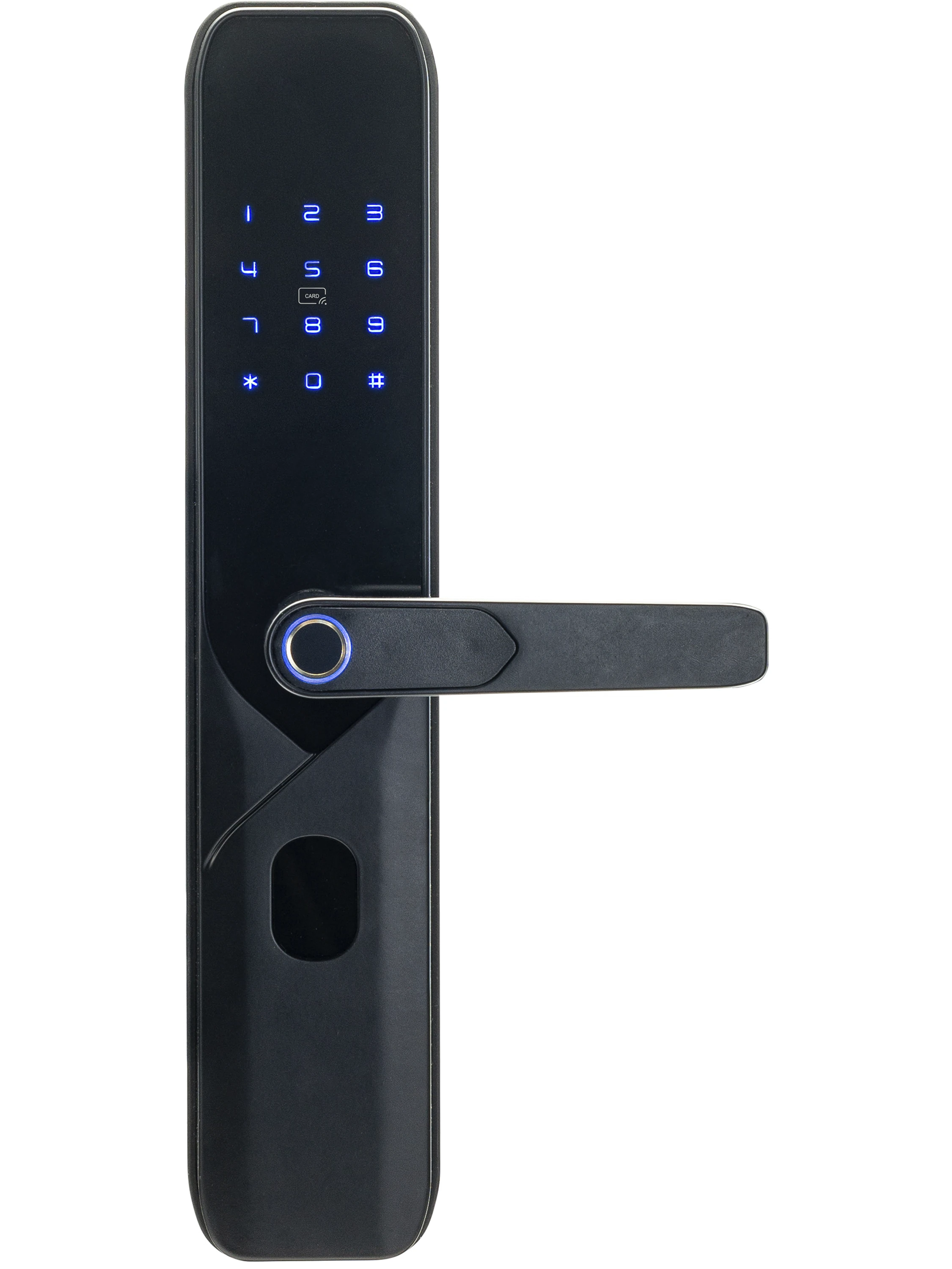 Изображение товара Умный электронный замок HSU 8882TT-TH с отпечатком и кодом, Wi-Fi управление